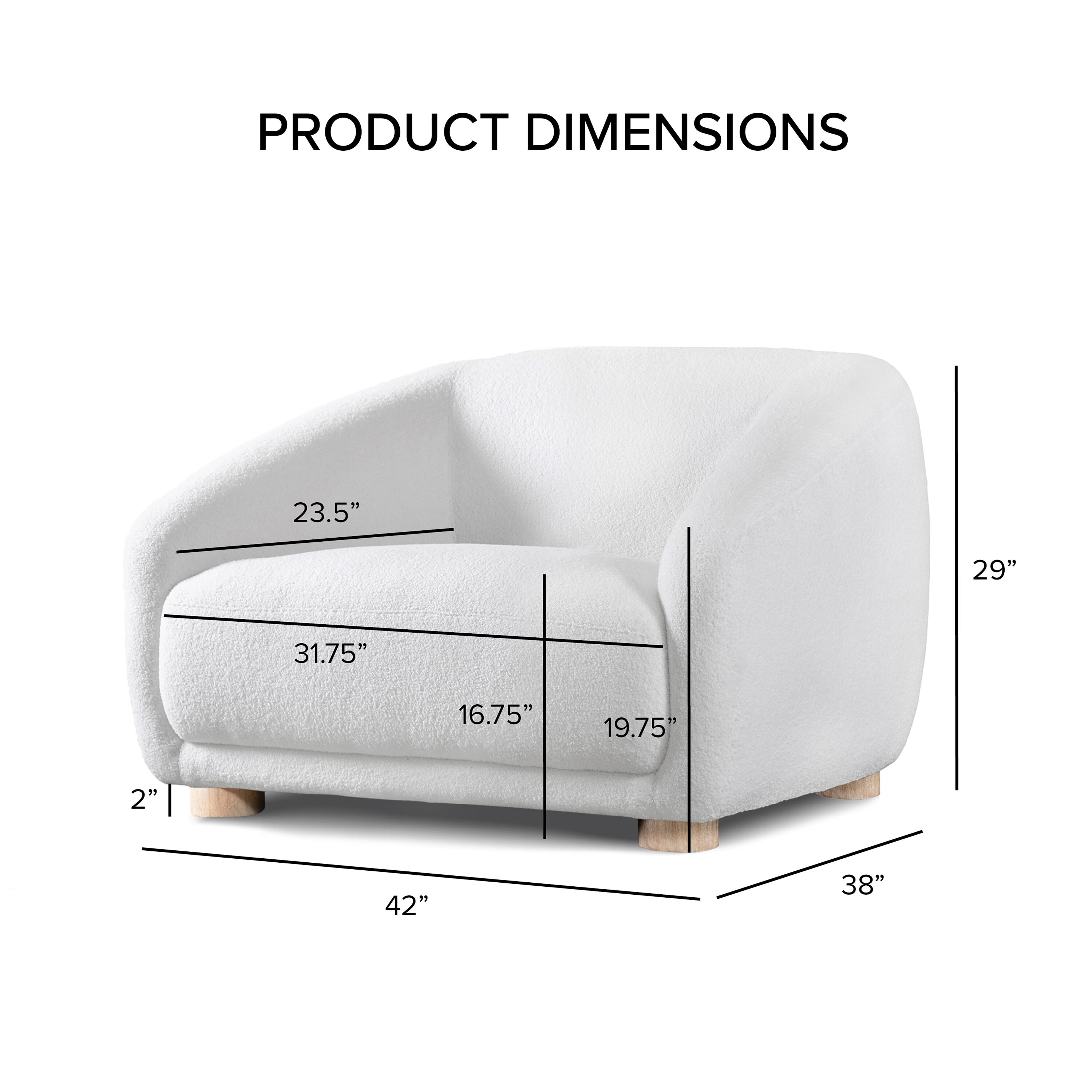 Furniture of America IDF-61006WH-3PC Living-Room-Sets - View #5
