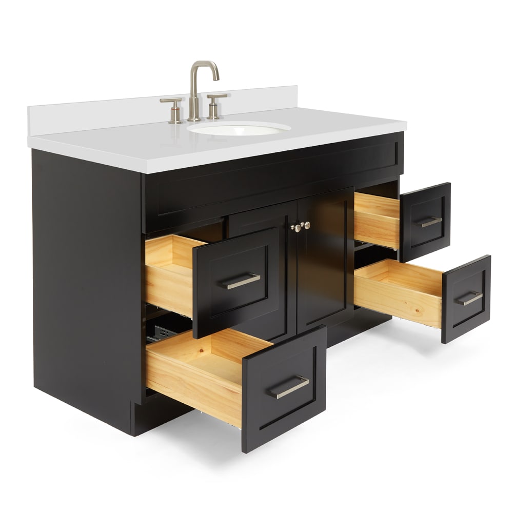 ARIEL F055SWQOVOBLK Bath-Vanity-Combo - View #5