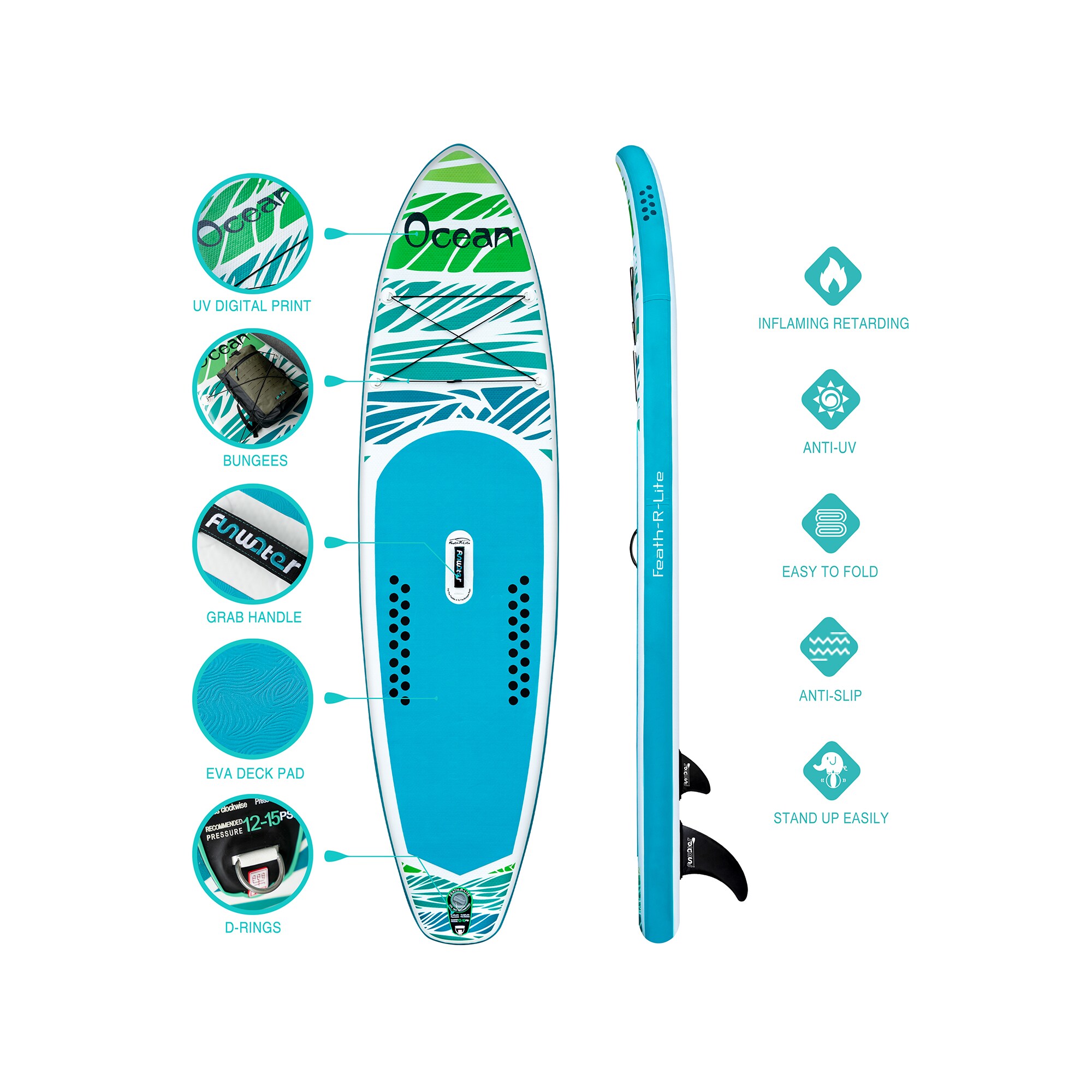 InQracer SUPFR03A Stand-Up-Paddle-Boards - View #3