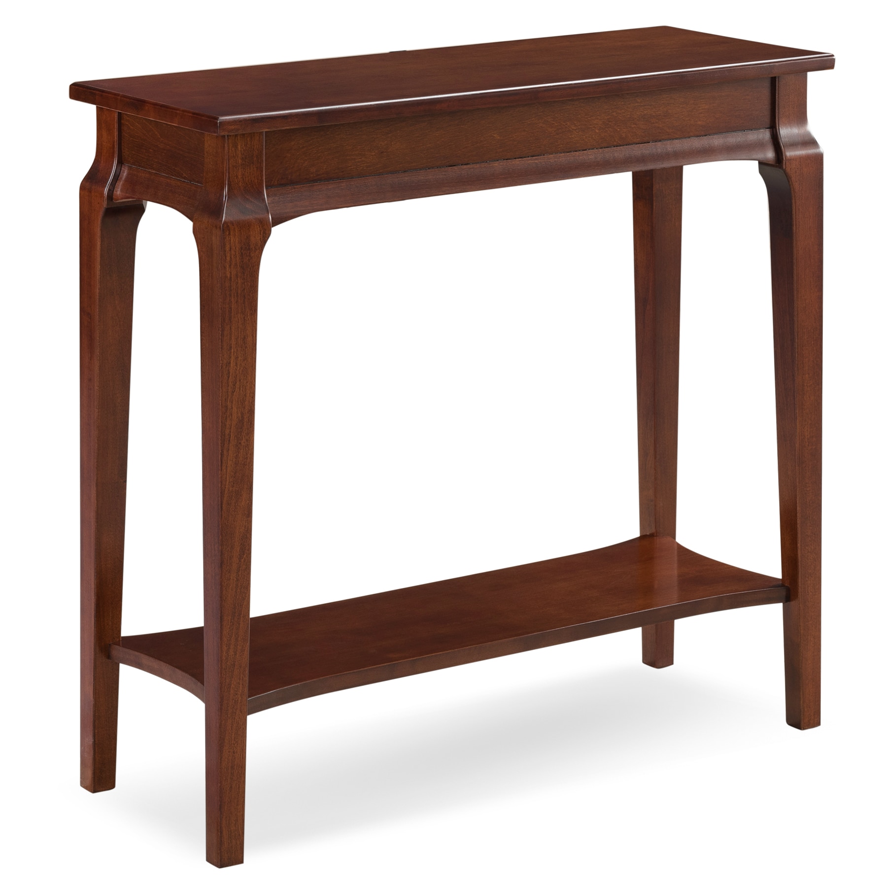 Leick Home 22031 Stratus Casual Heartwood Cherry Console table