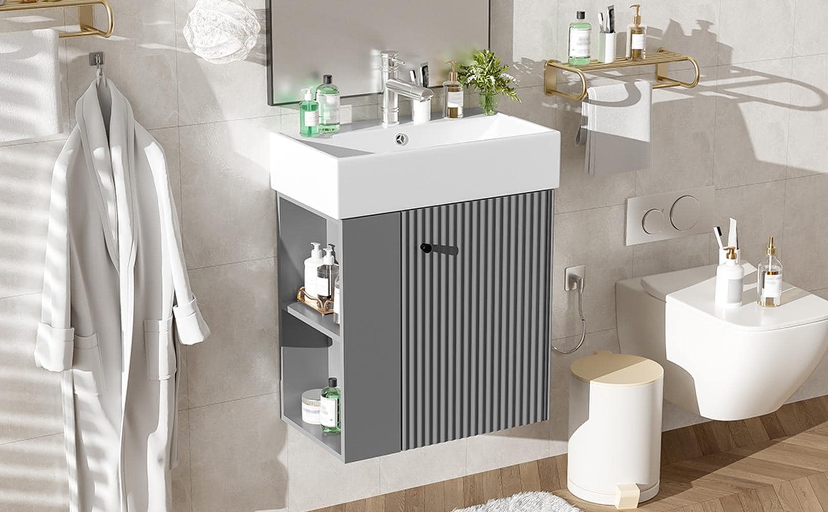 Bayfeve BF-70390E-MP Bath-Vanity-Combo - View #16