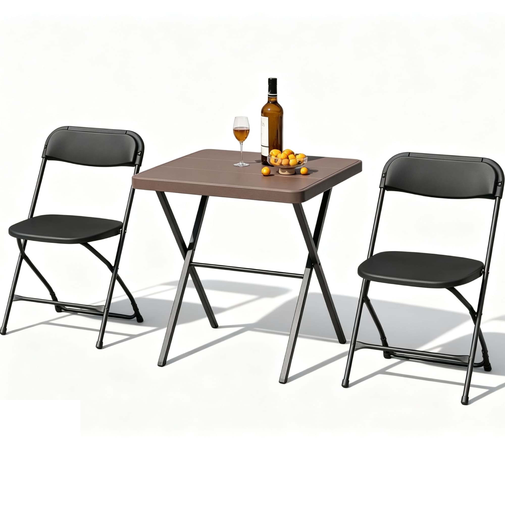 Folding table and chair set Folding Tables & Chairs at Lowes.com