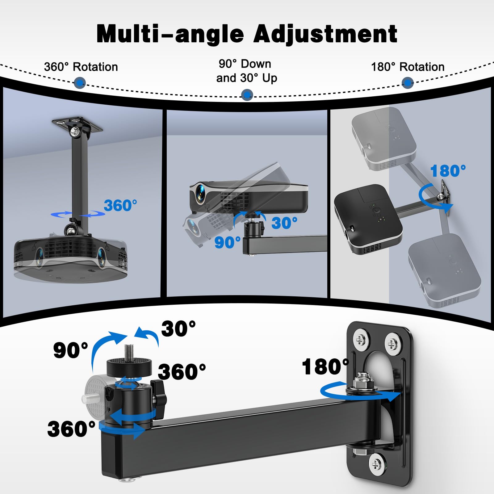 Lukvuzo LLU0729L005 Projector-Mounts - View #4