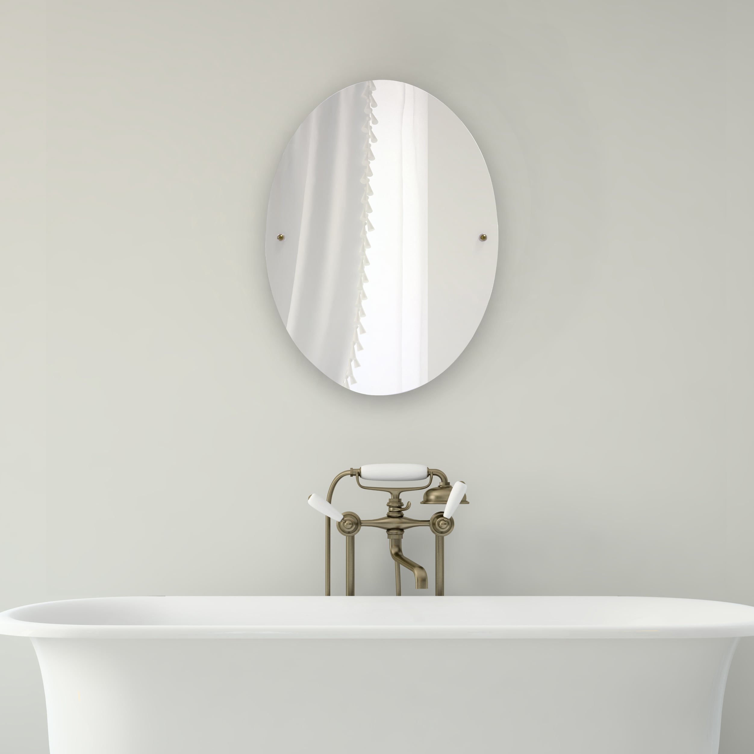 Allied Brass WP-91-ABR Framed-Bath-Mirrors - View #3