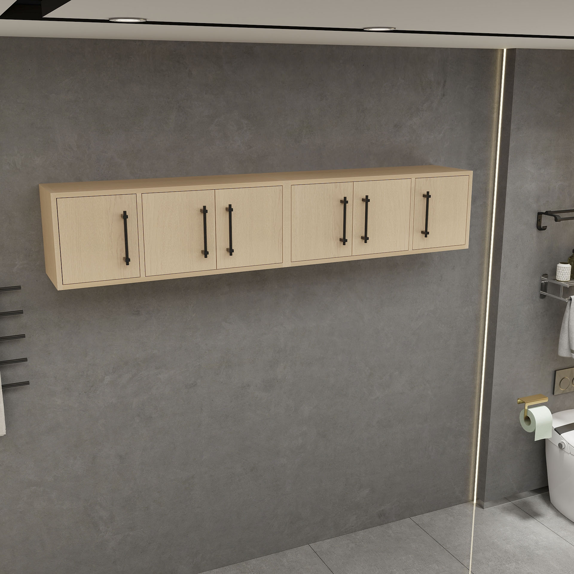 BV Better Vanity VICTORIA72TC-YO Bathroom-Wall-Cabinets - View #4