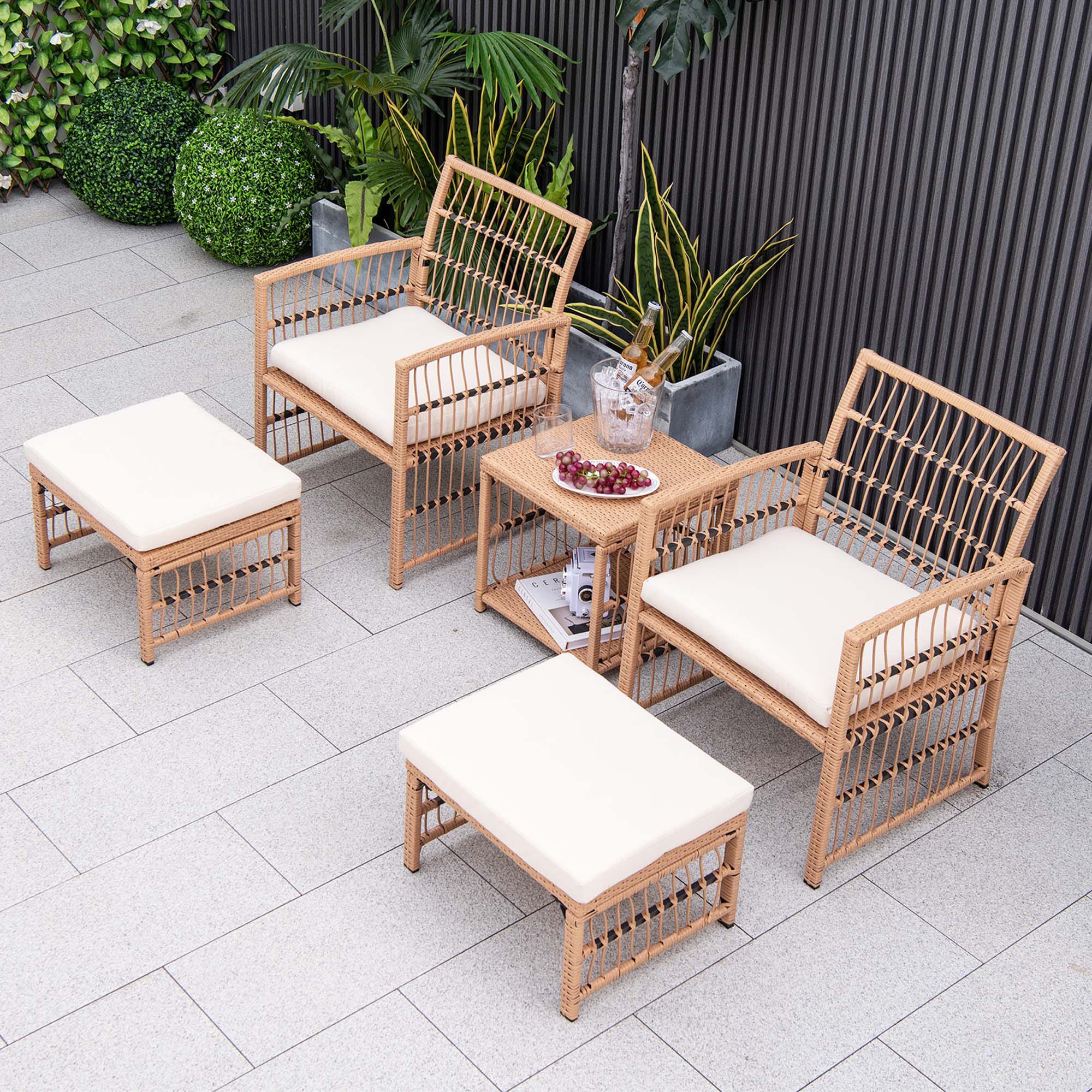 Costway HCST00116 Patio-Conversation-Sets - View #4