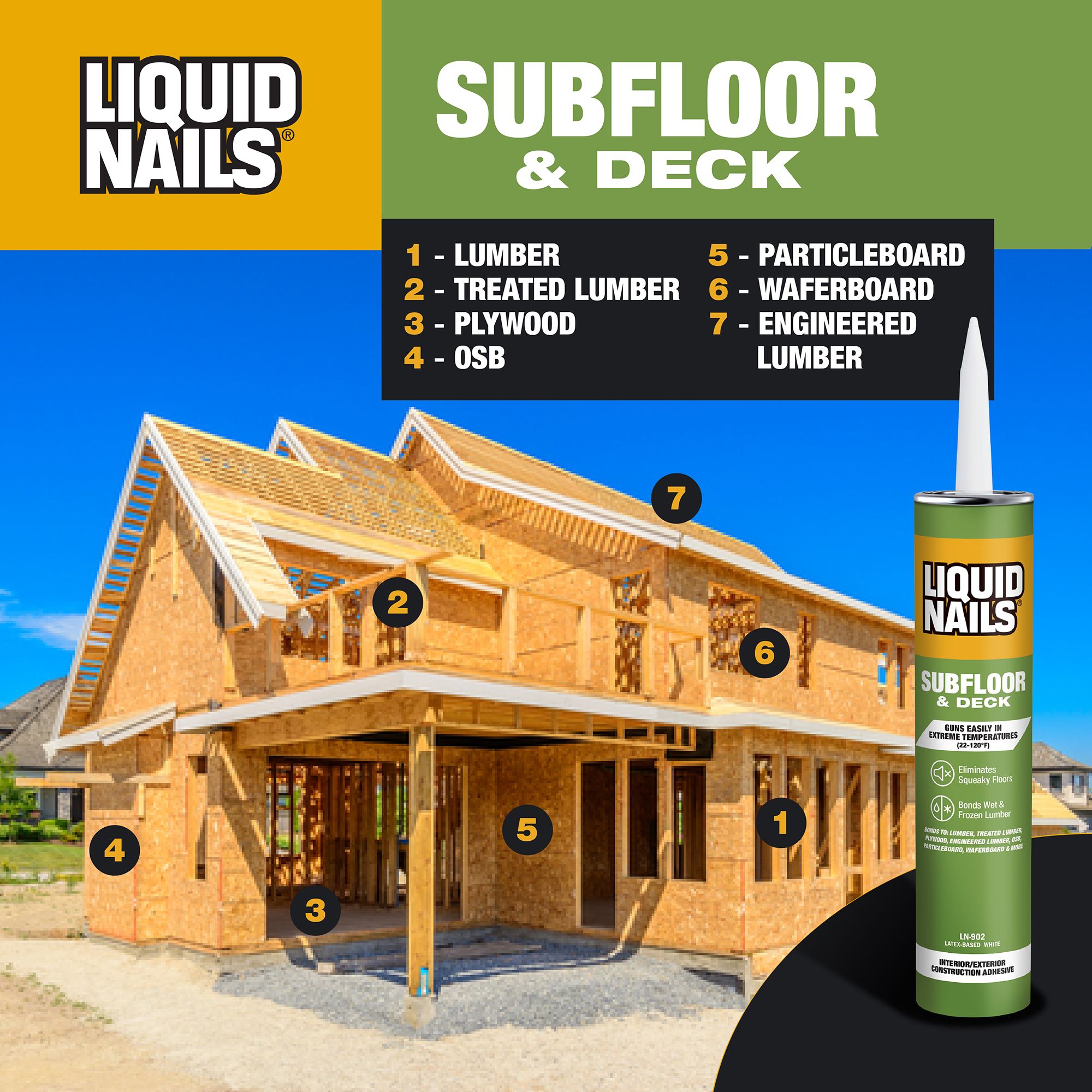 LIQUID NAILS LNP-902 Construction-Adhesive - View #7