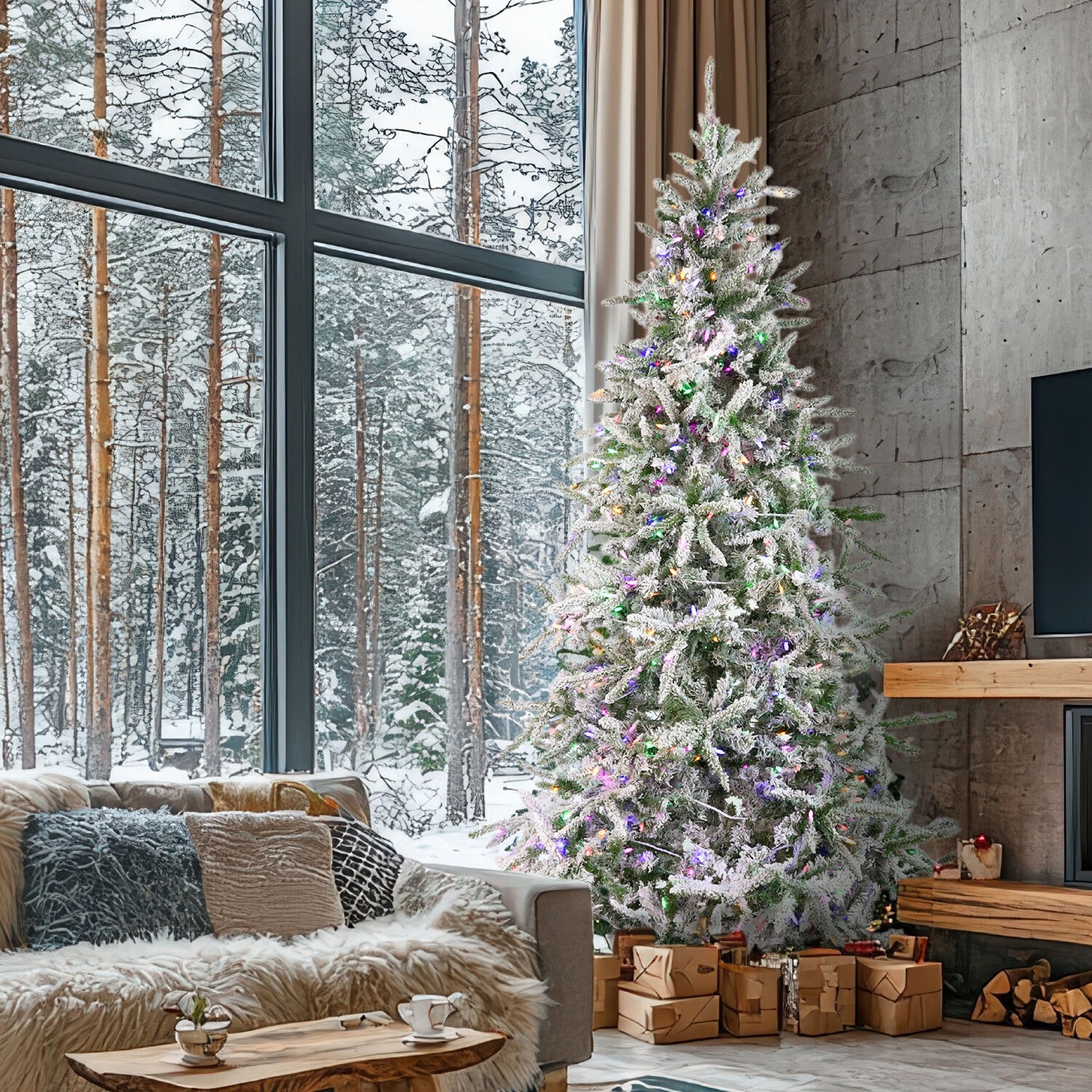 Fraser Hill Farm FFMP090-6SN Artificial-Christmas-Trees - View #12