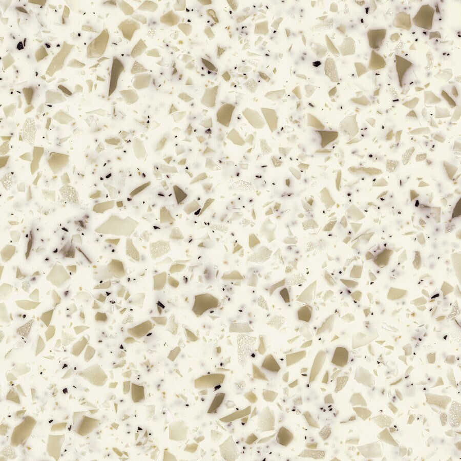 Formica Solid Surfacing 744 Crema Terrazzo 744 Off-white Kitchen Countertop SAMPLE