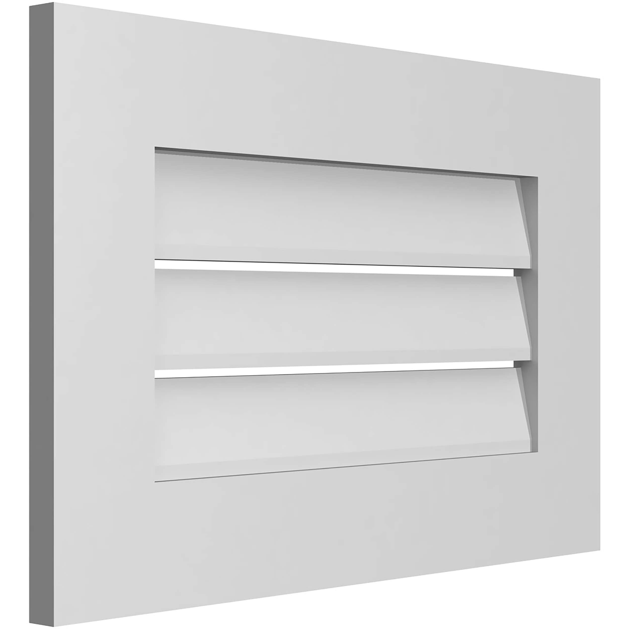 Ekena Millwork GVPVE24X1601SF Gable-Vents - View #2