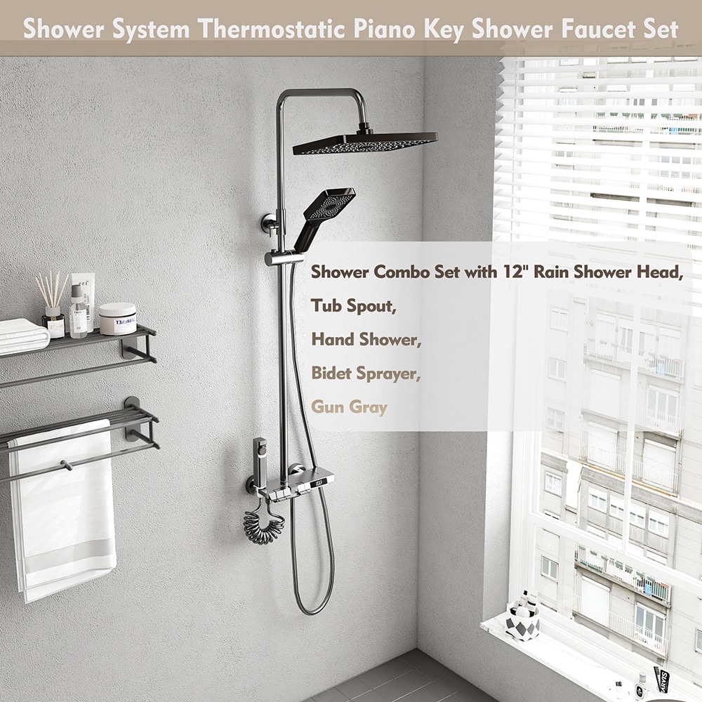 Homsee C-KF020457-01 Tub-Shower-Faucets - View #11