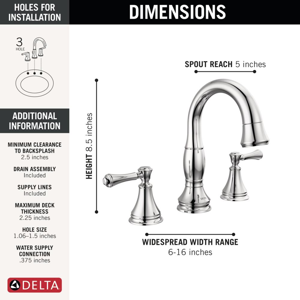 Delta 3597-PD-DST Lavatory-Faucets - View #3