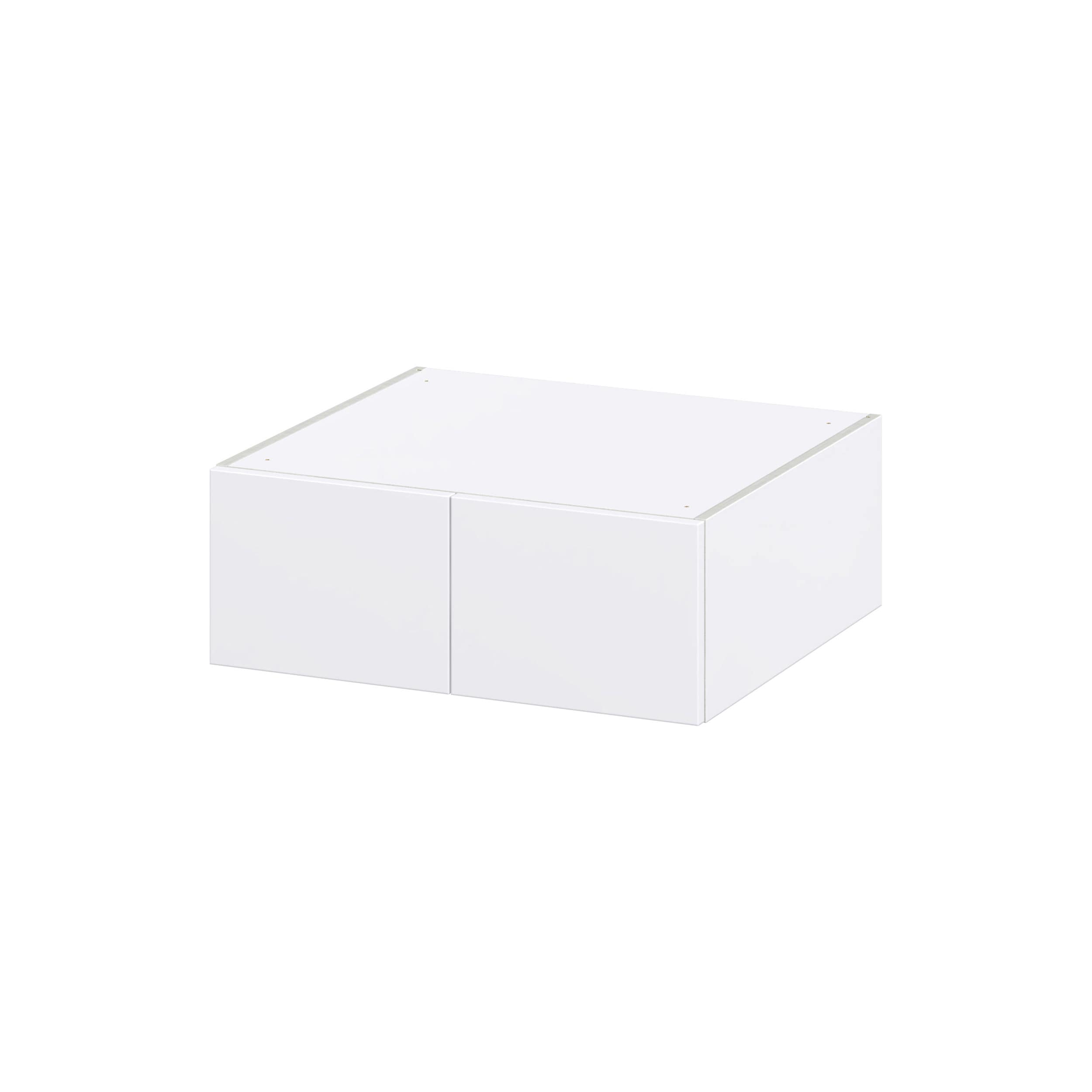 Hugo&Borg DSW271024-LA Lasalle 27-in W x 10-in H x 24-in D Bright White Slab Wall Fully assembled Cabinet (Flat Panel Slab)