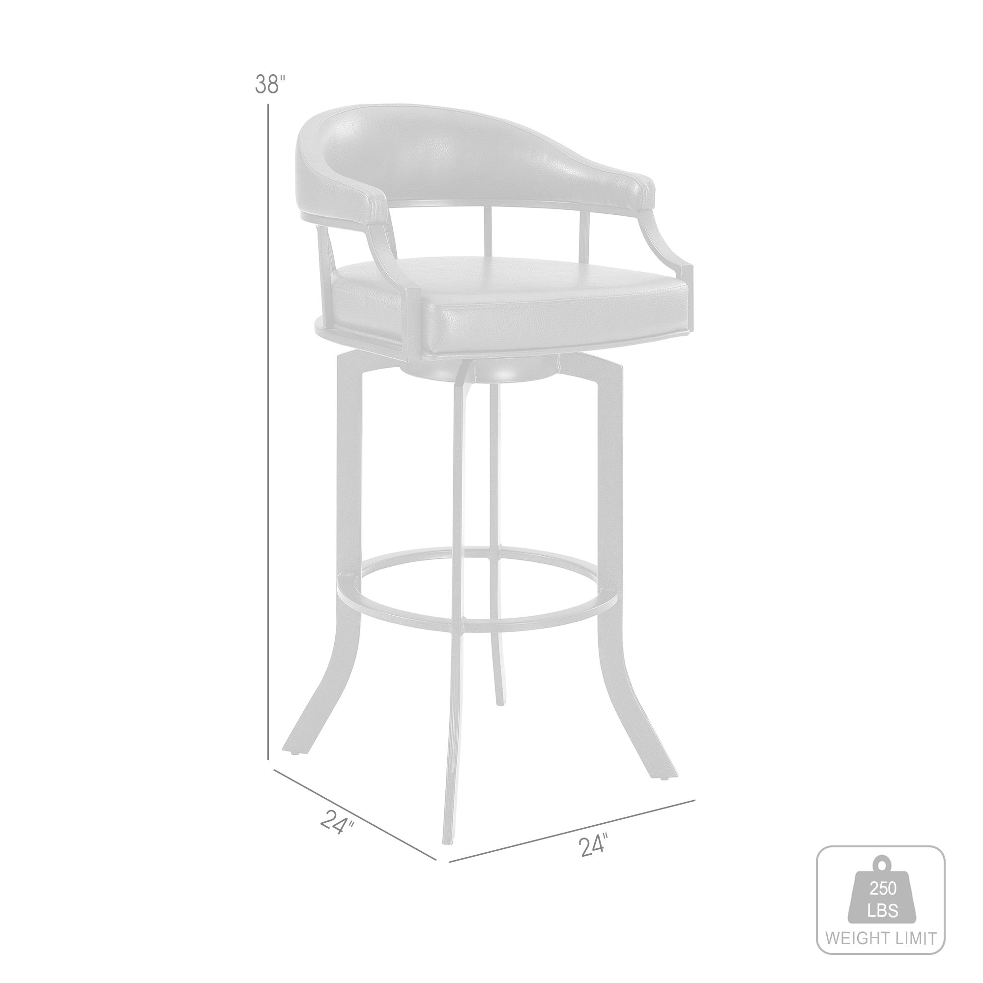 Armen Living 721535743292 stools - View #5