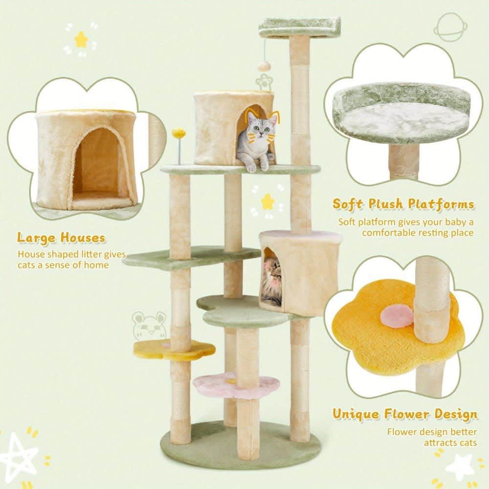 U-HOMY ZH-026LG-CT Cat-Trees - View #4