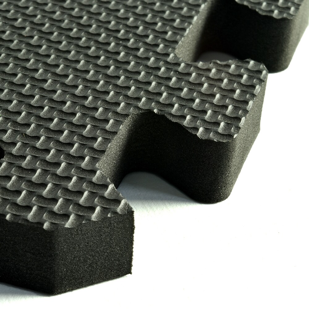 Greatmats Foam Kids and Gym Mats Premium 5/8 Inch x 2x2 Ft. Black