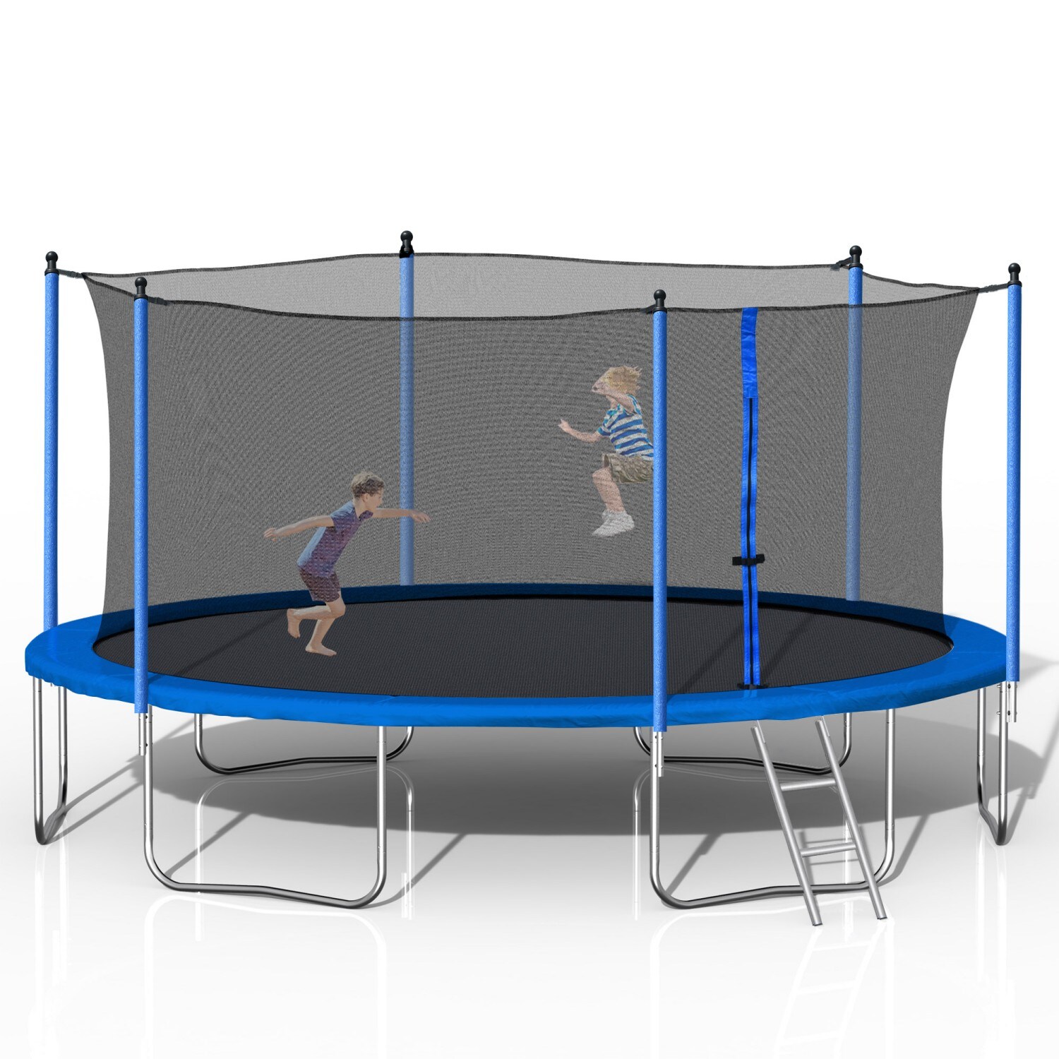 ToolCat BZ-3-183-SN 14-ft Round Backyard in Blue