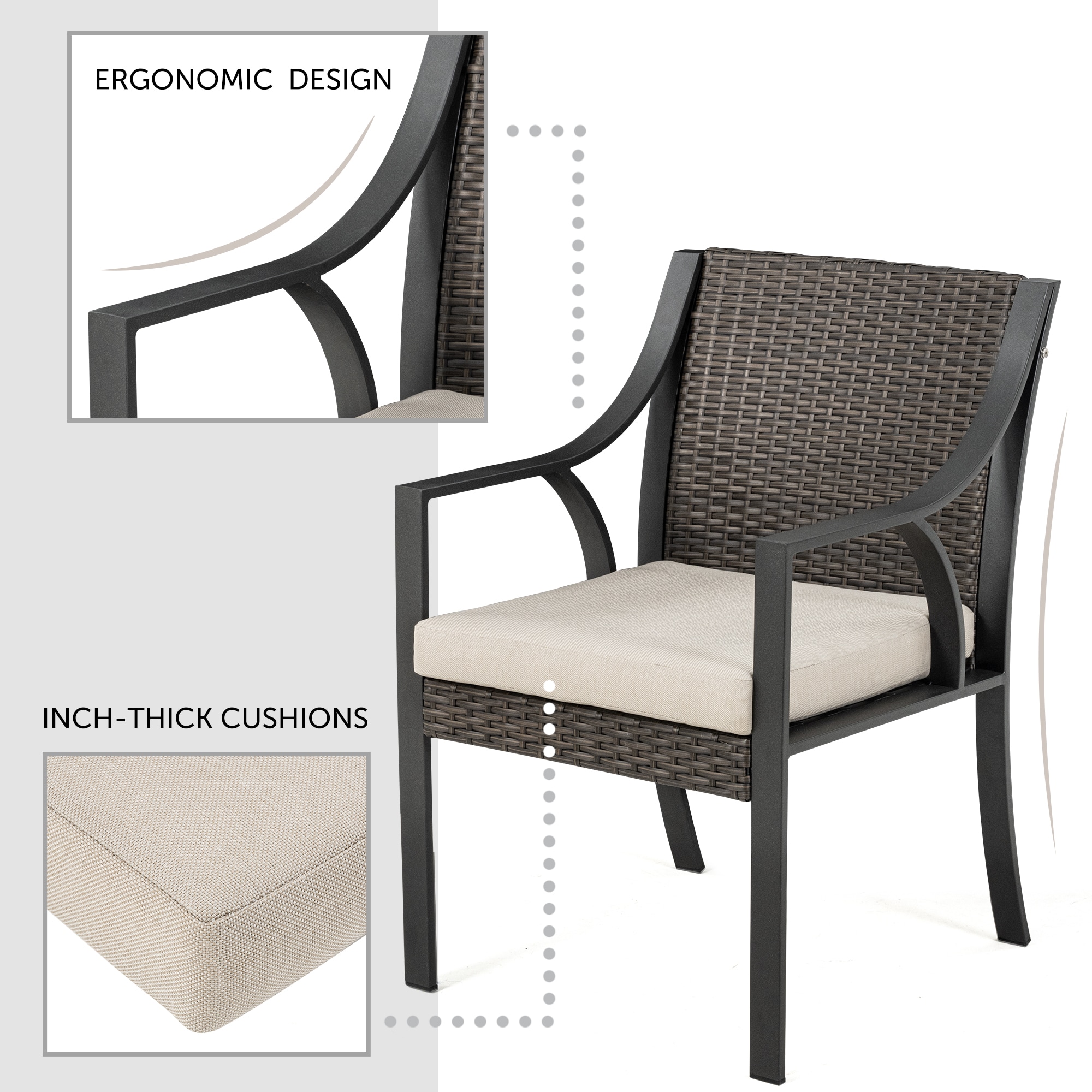  EL-CZ7-TB-ZB-WL3 Patio-Dining-Sets - View #2