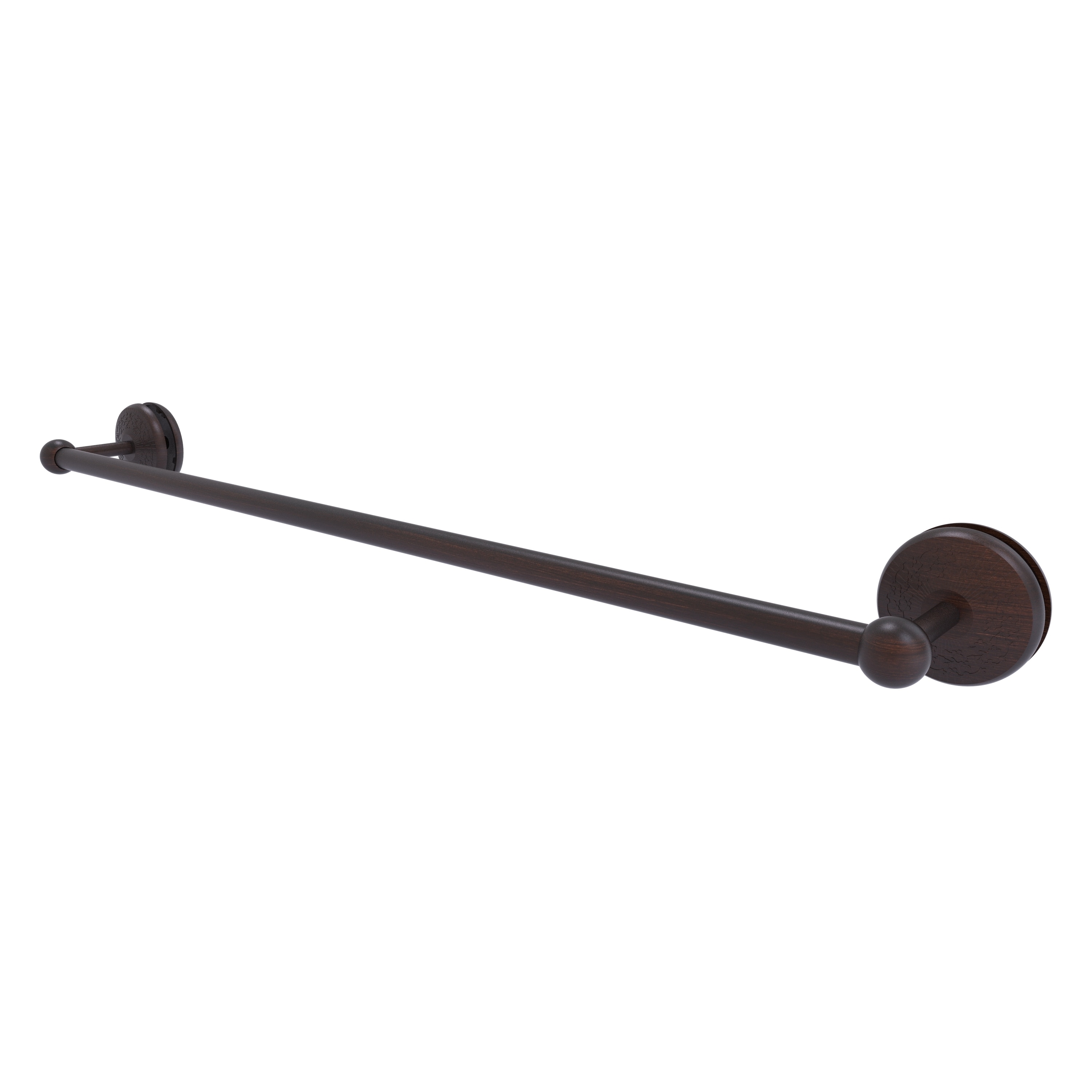 Allied Brass MC-41-SM-30-VB Monte Carlo 30-in Venetian Bronze Wall mount Single Towel Bar