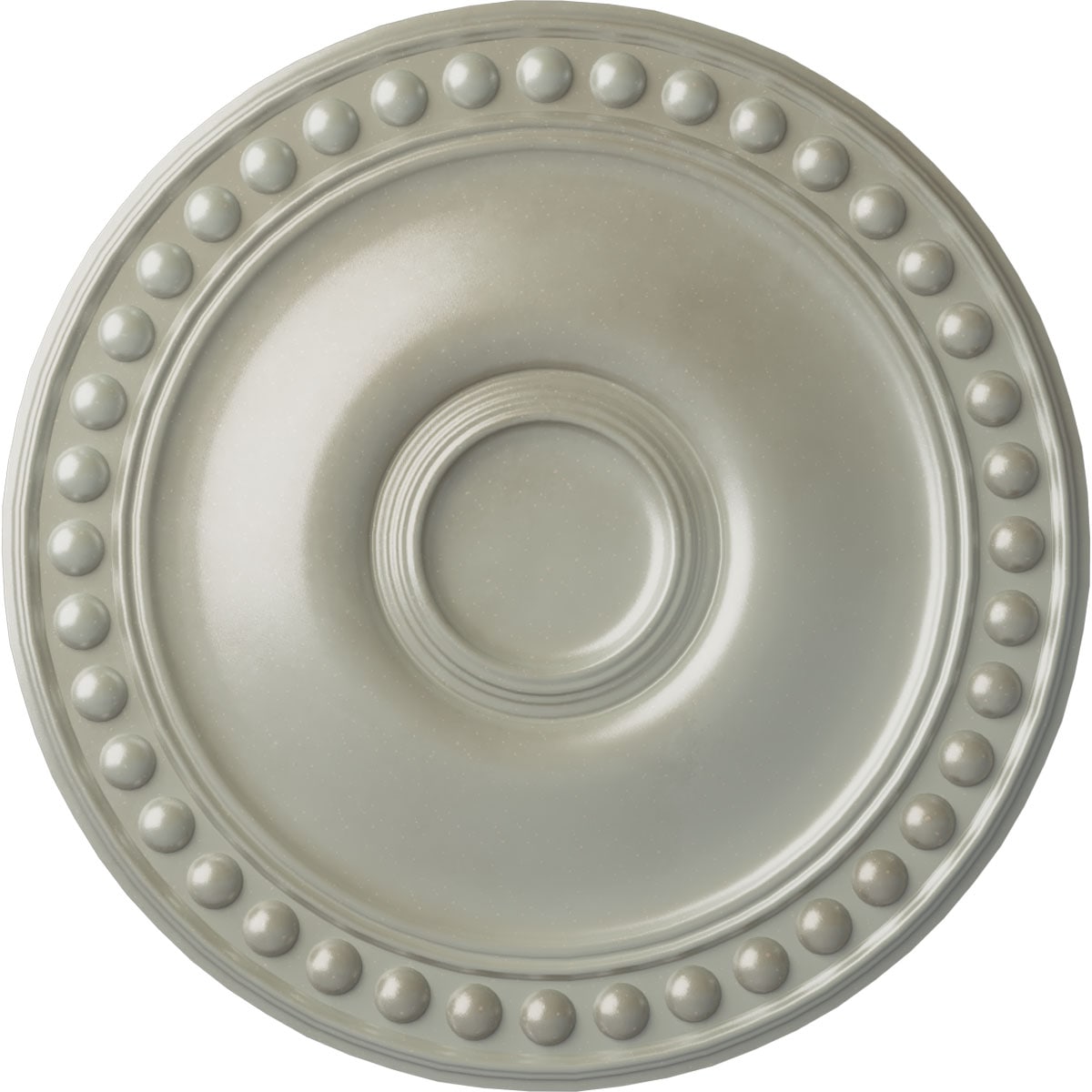Ekena Millwork CM19FOFCS Foster 19.125-in W x 19.125-in L Painted Flash Copper Polyurethane Whole Ceiling Medallion