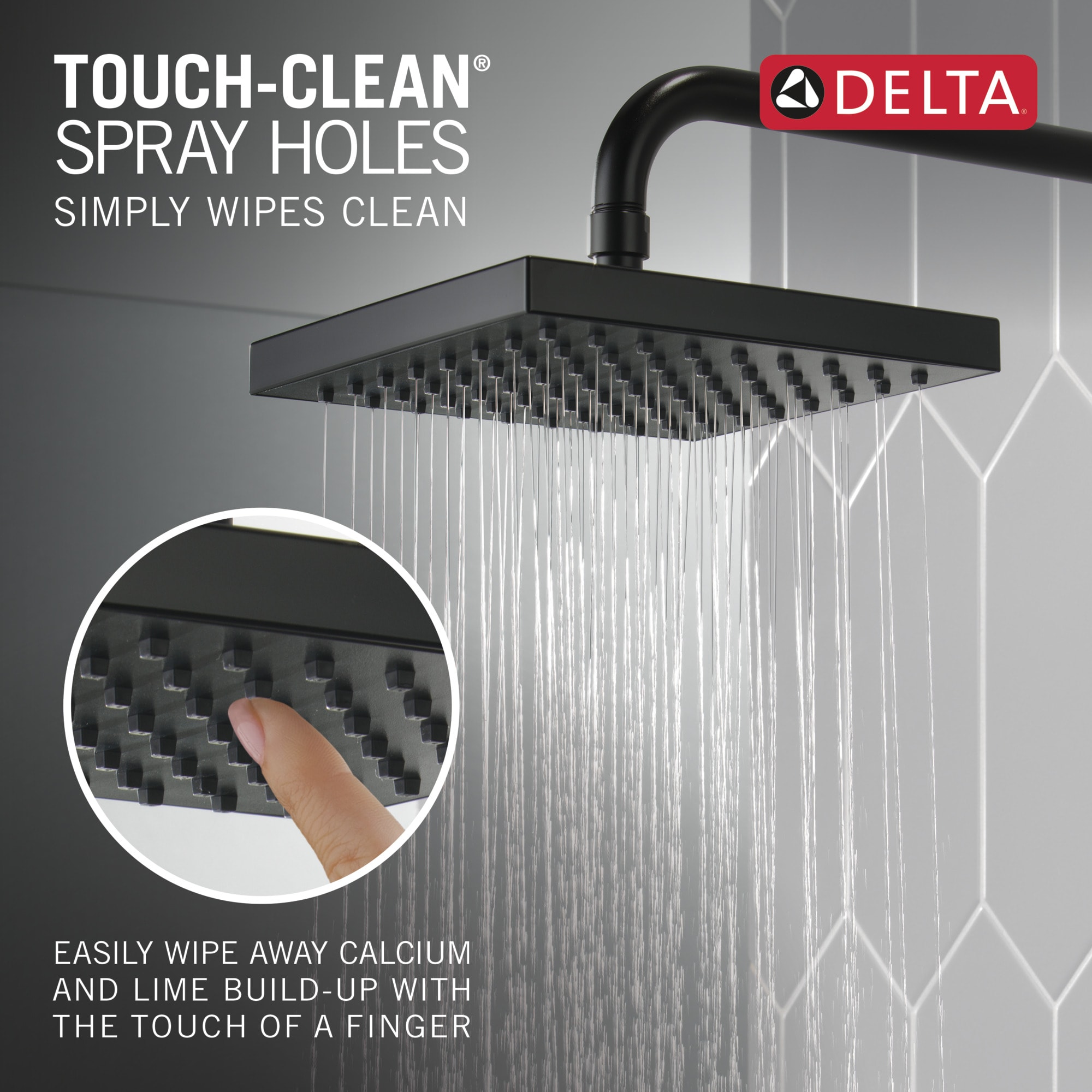 Delta 52841-BL Fixed-Showerhead - View #4