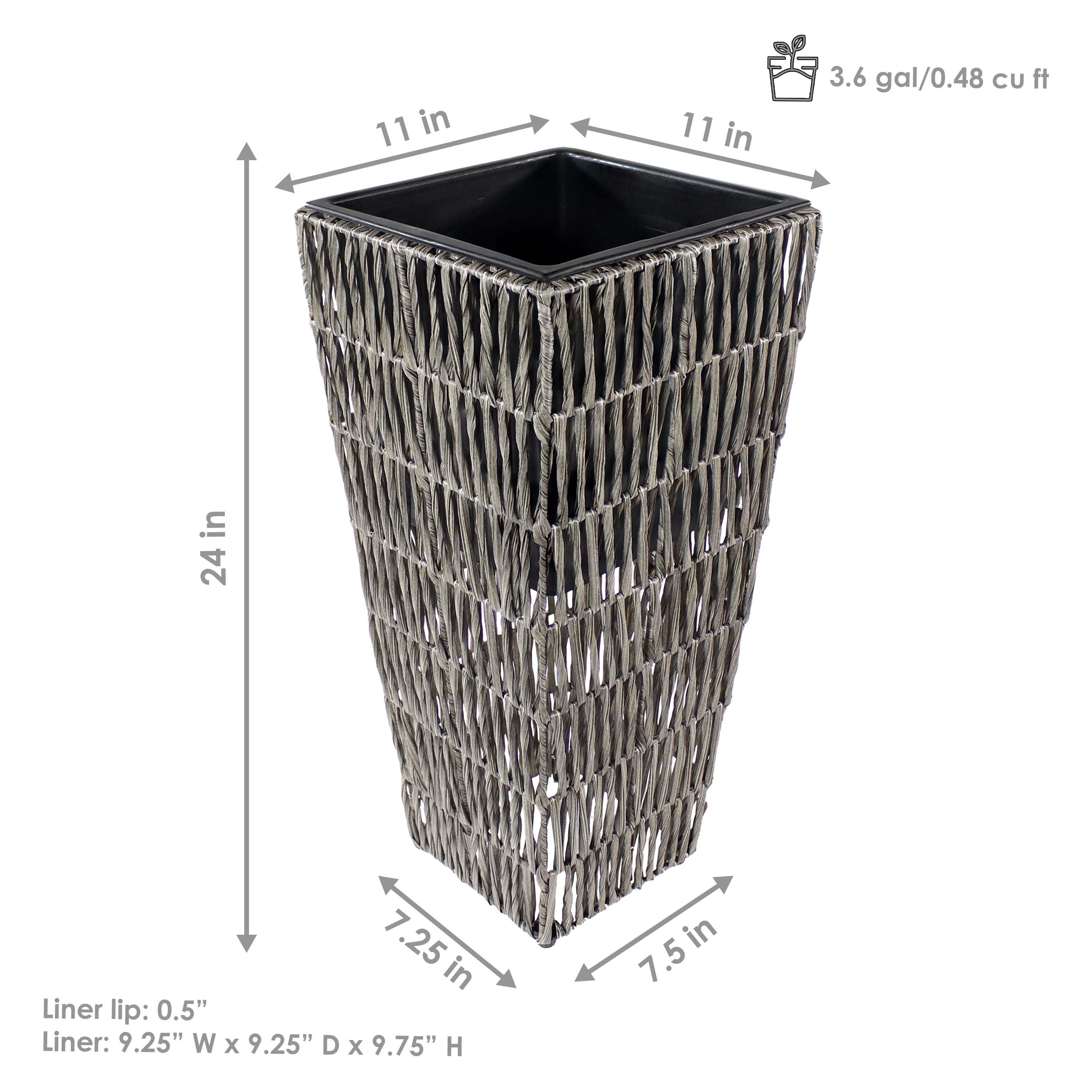 Sunnydaze Decor TAM-383 Planter-Window-Box - View #8