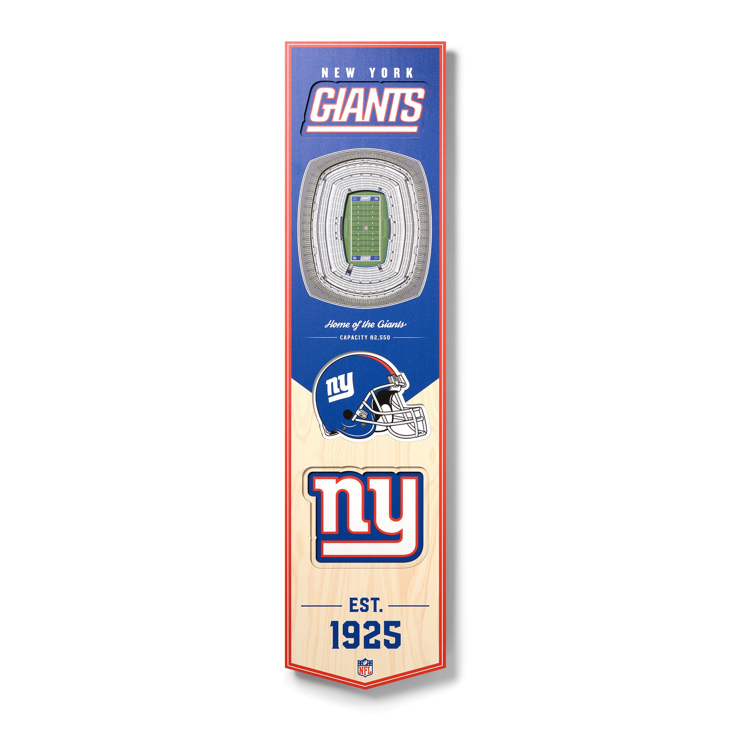 : Dallas Cowboys vs. New York Giants Framed 10 x 20