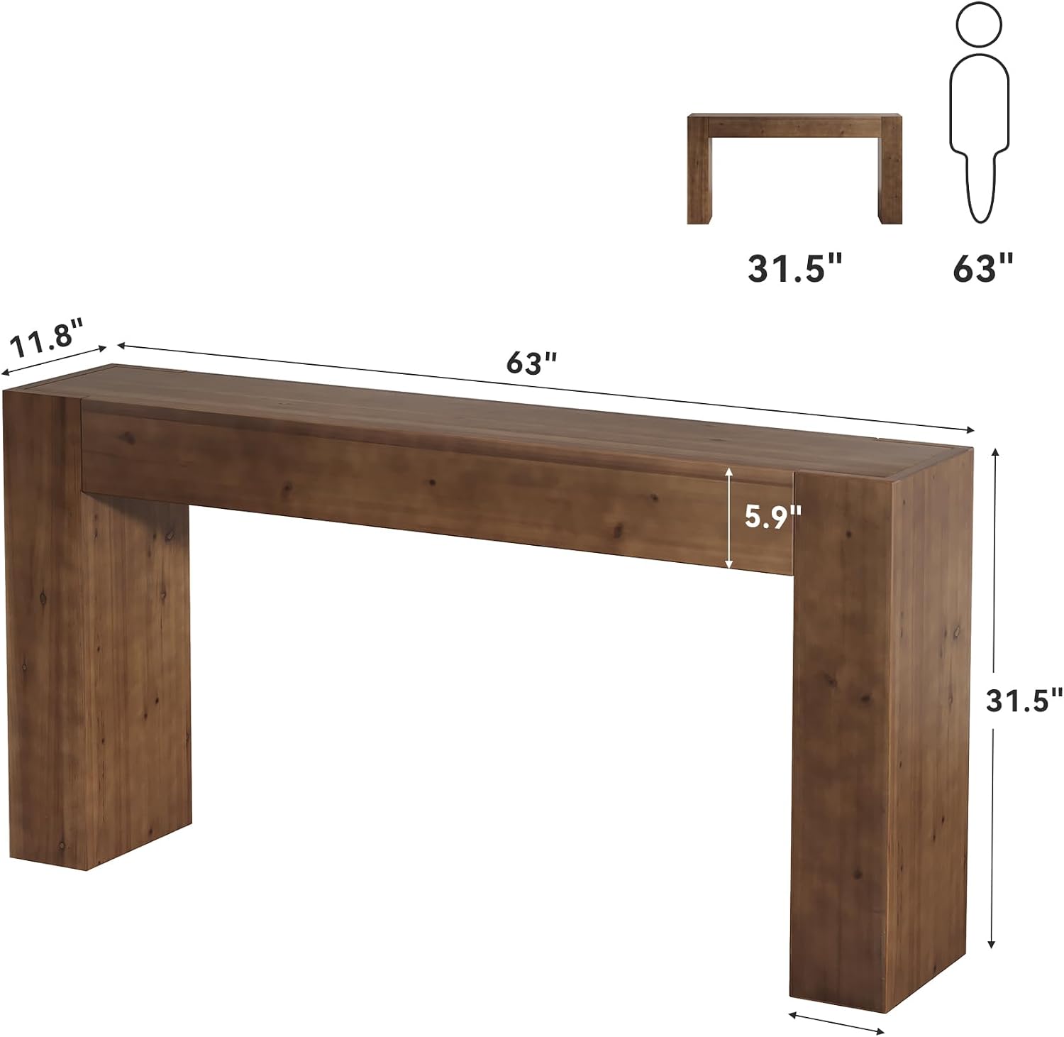 LITTLE TREE LWLT-HL0478-CLL Console-Sofa-Tables - View #3