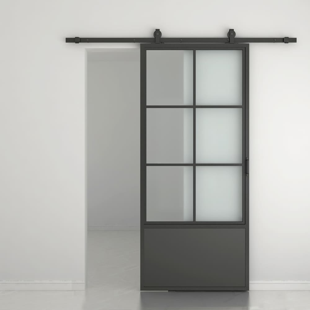 CALHOME GSB-002-FROST-30INCH Barn-Doors - View #3