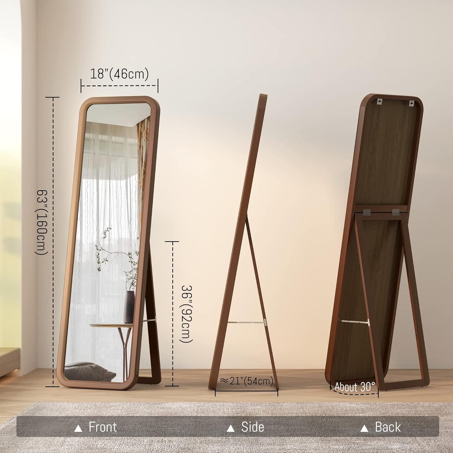 Vlsrka B0C35TMY52 Decor-Mirrors - View #2