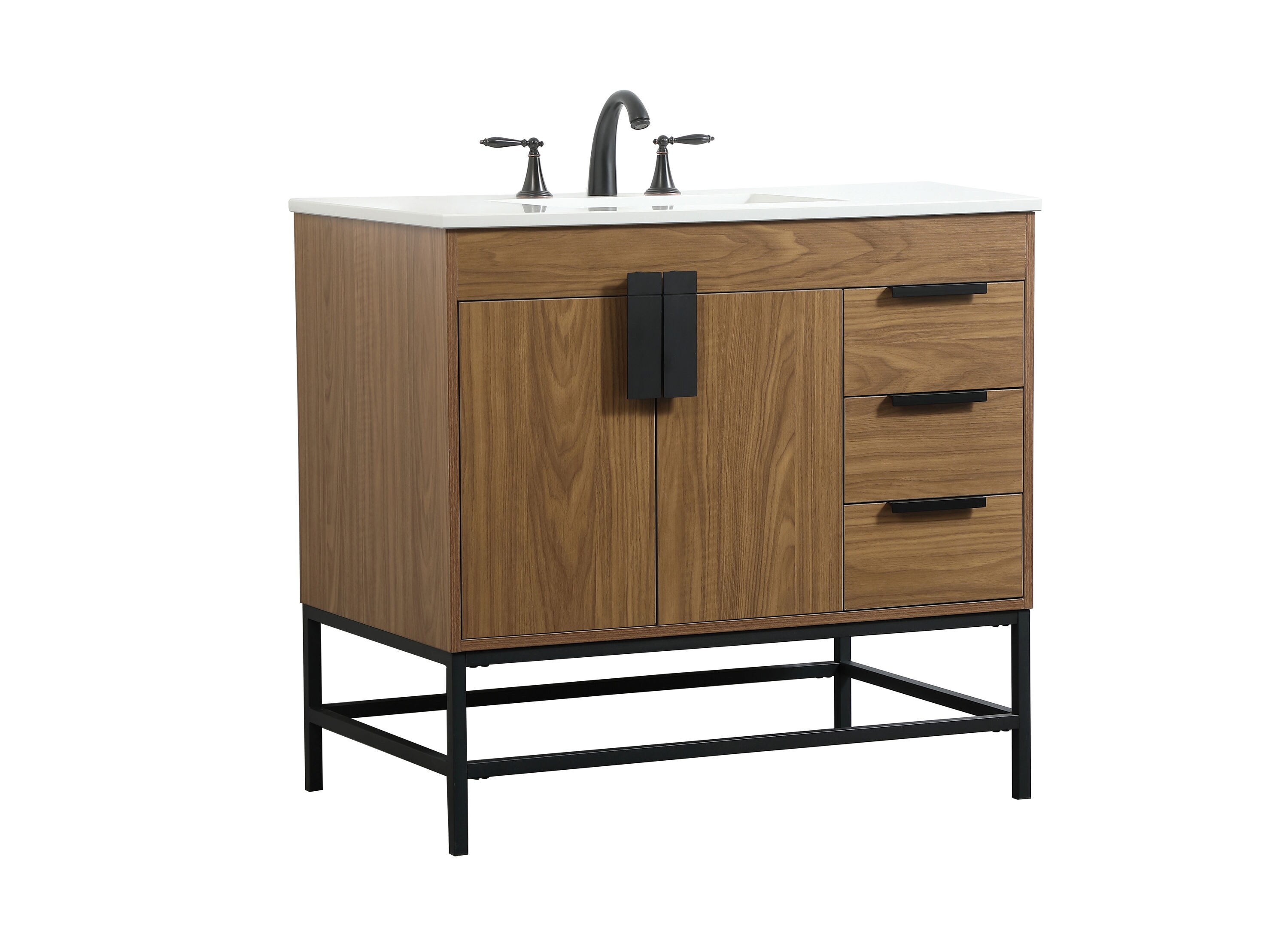 Elegant Decor HF146508WB Bath-Vanity-Combo - View #8