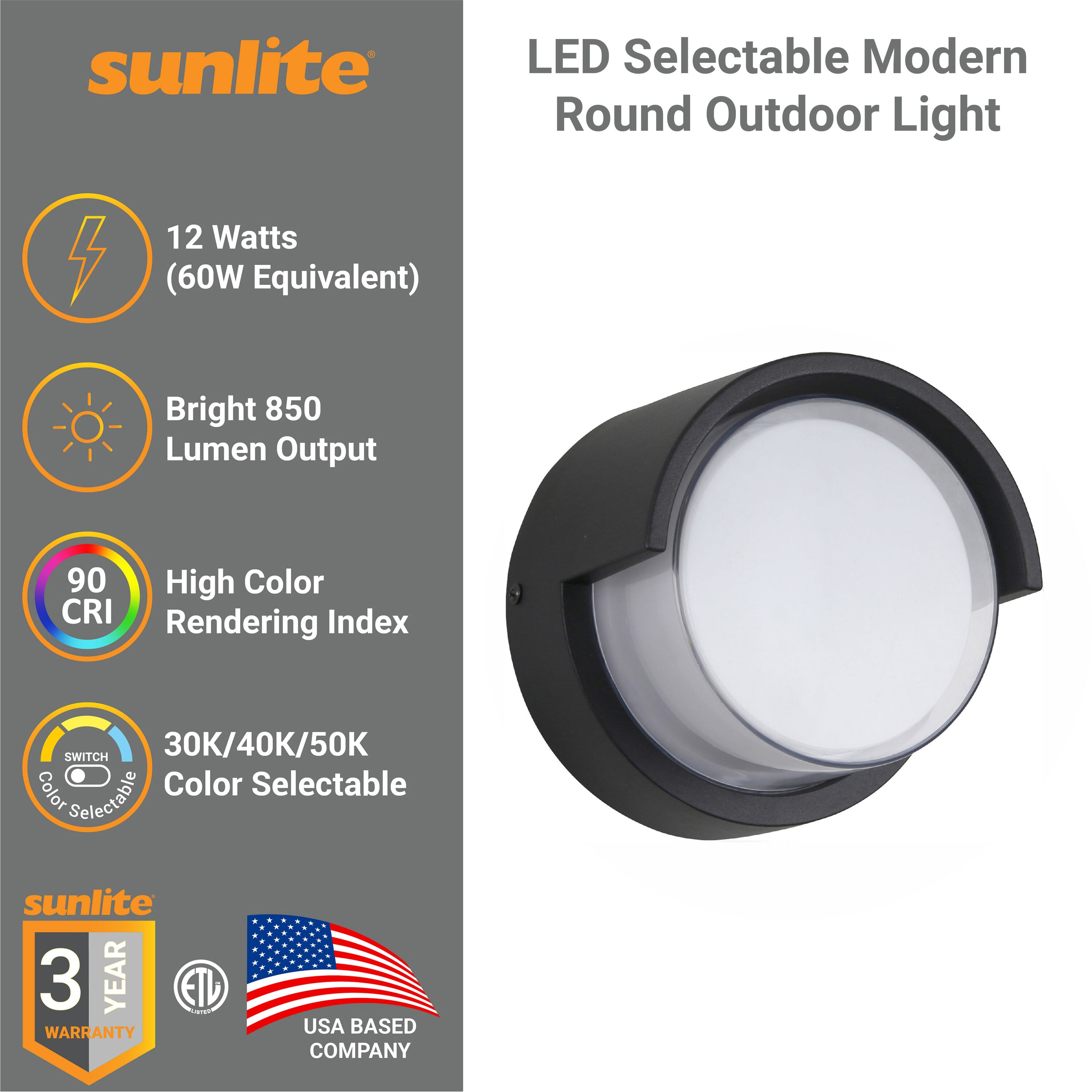 Sunlite LW07357 Outdoor-Wall-Lighting - View #3