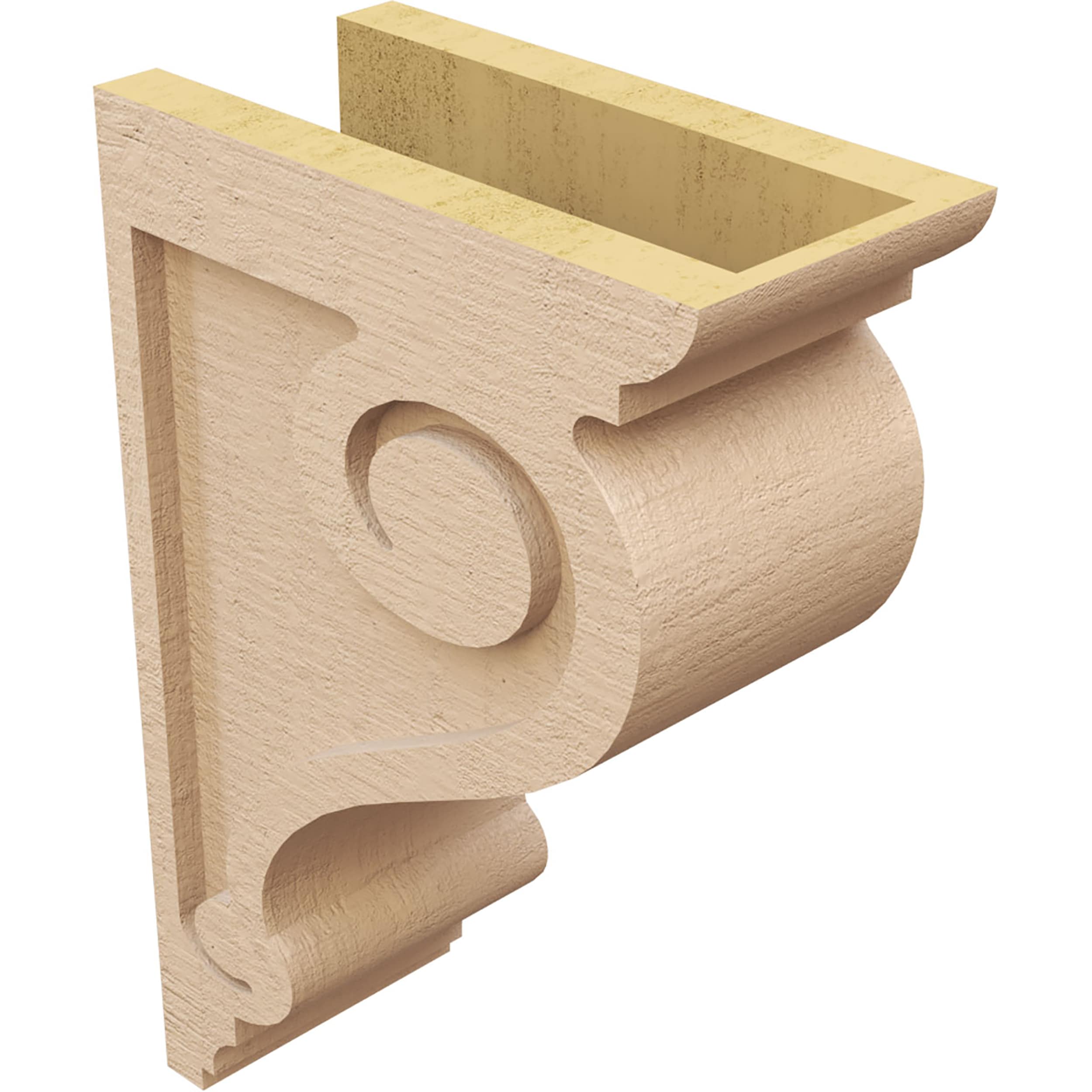 Ekena Millwork CORU05X10X15SCRRCPR corbels - View #5