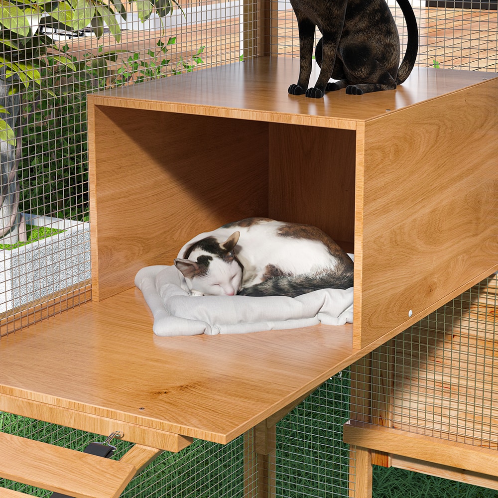 Homsee C-KF150158-07-AB Chicken-Coops-Rabbit-Hutches - View #9