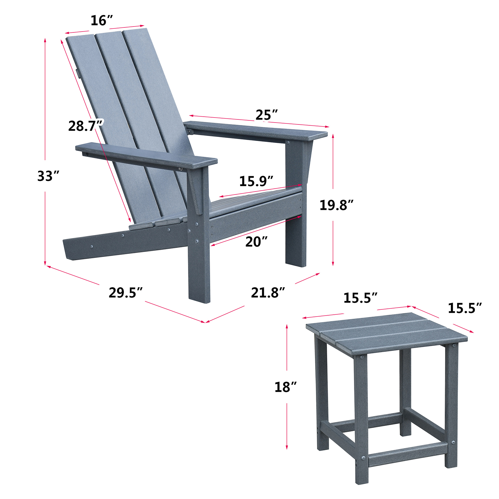 CESICIA WOF-TSC-11 Patio-Chairs - View #7
