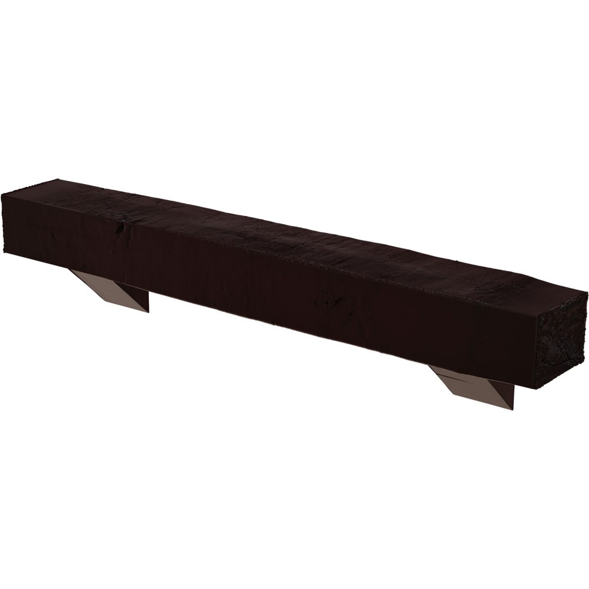 Ekena Millwork MANUKP04X06X72BKZY Mantel-Shelves - View #3