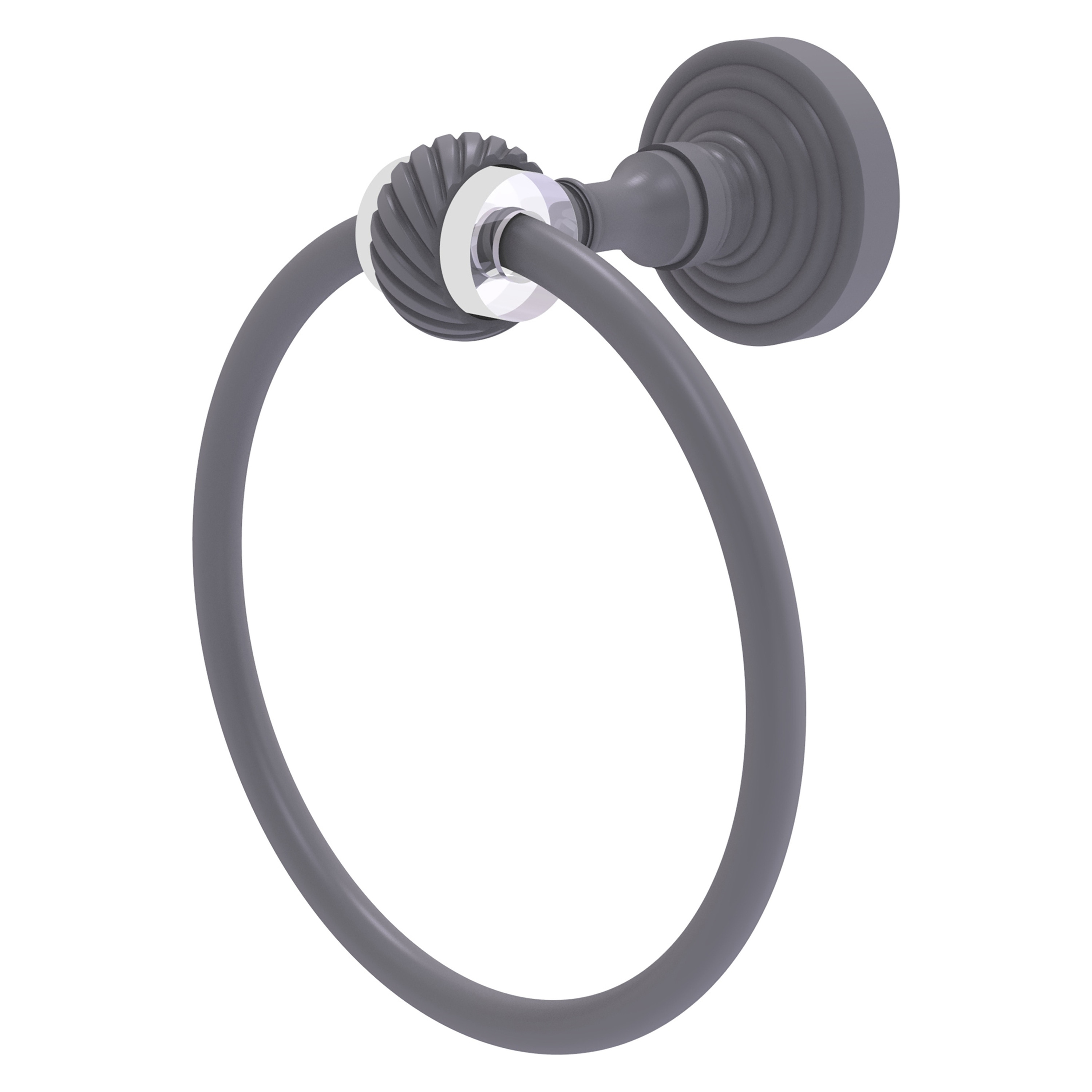 Allied Brass PG-16T-ORB Pacific Grove Oil-rubbed bronze Wall mount Single Towel Ring