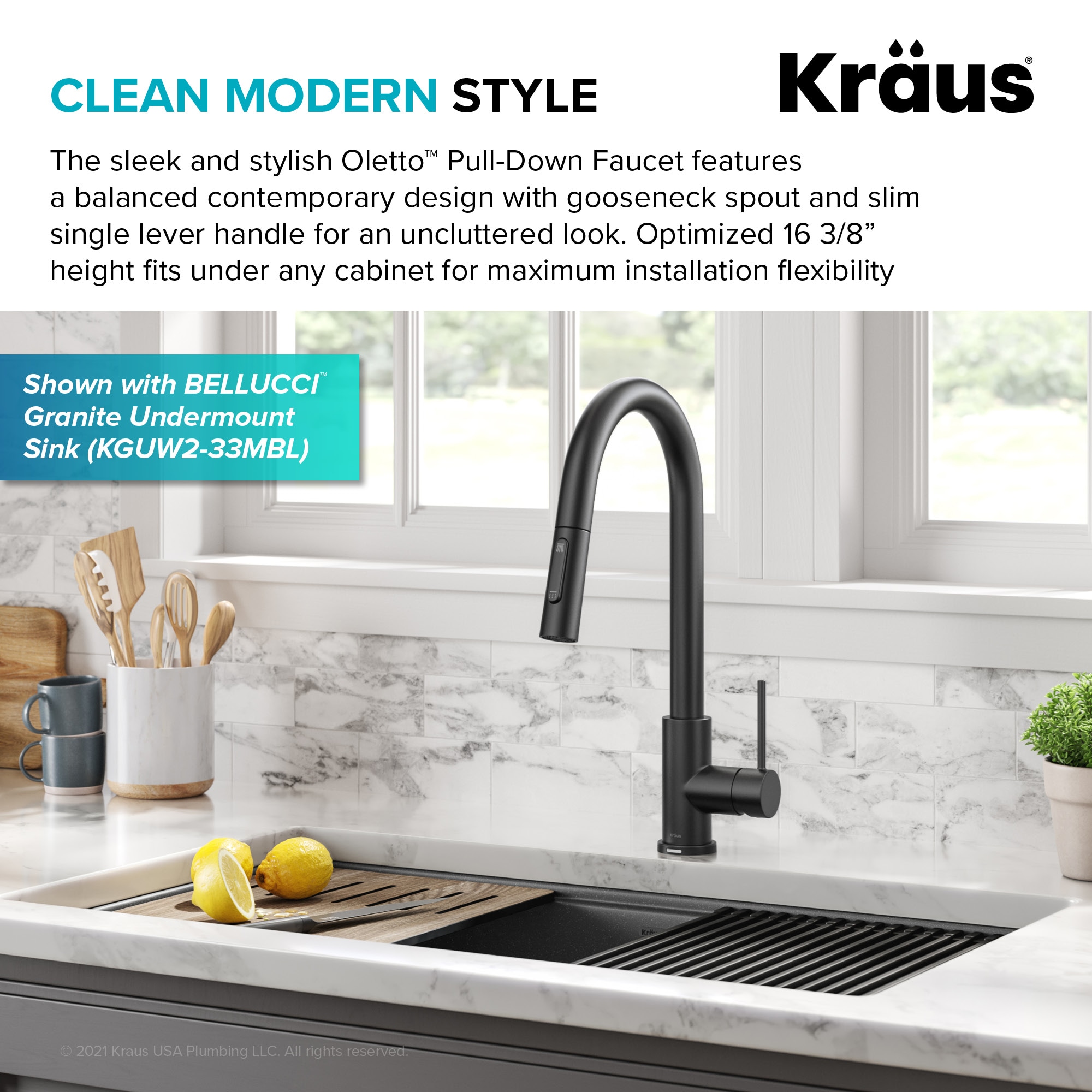 Kraus KTF-3104MB Kitchen-Faucets - View #10