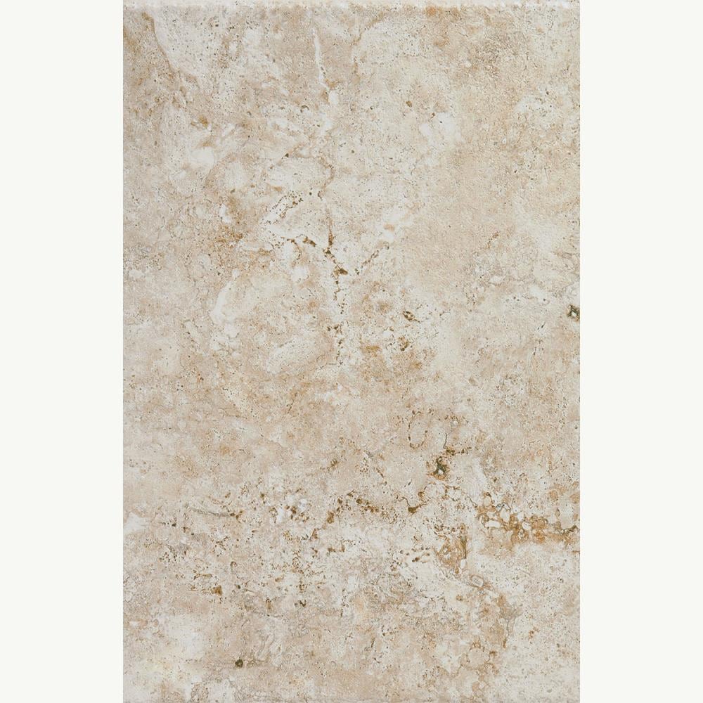 American Olean Bordeaux 7-pack Creme 13-in X 20-in Glazed Porcelain 