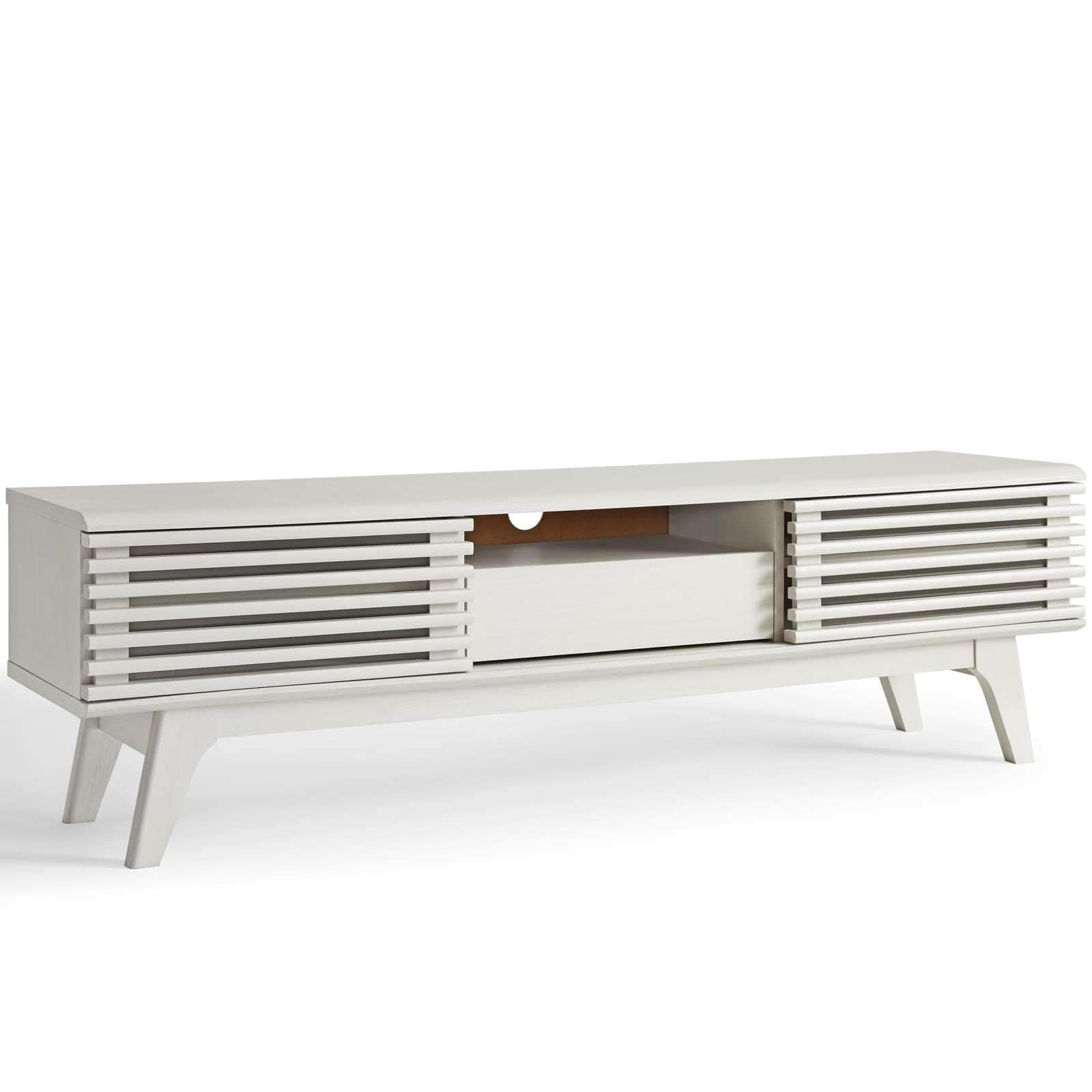  Render 59-in TV Stand in White