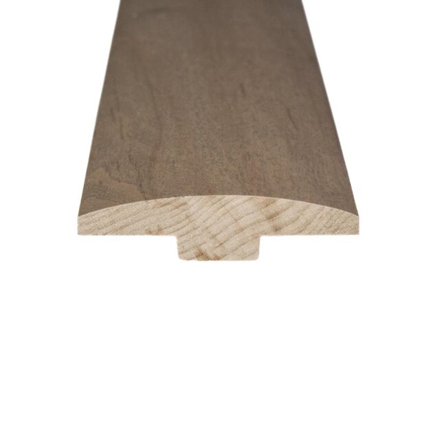 Flexco Flint 0.46-in T x 2-in W x 78-in L Solid Wood Floor T-moulding Flexco Flint 0.46-in T x 2-in W x 78-in L Solid Wood Floor T-moulding
