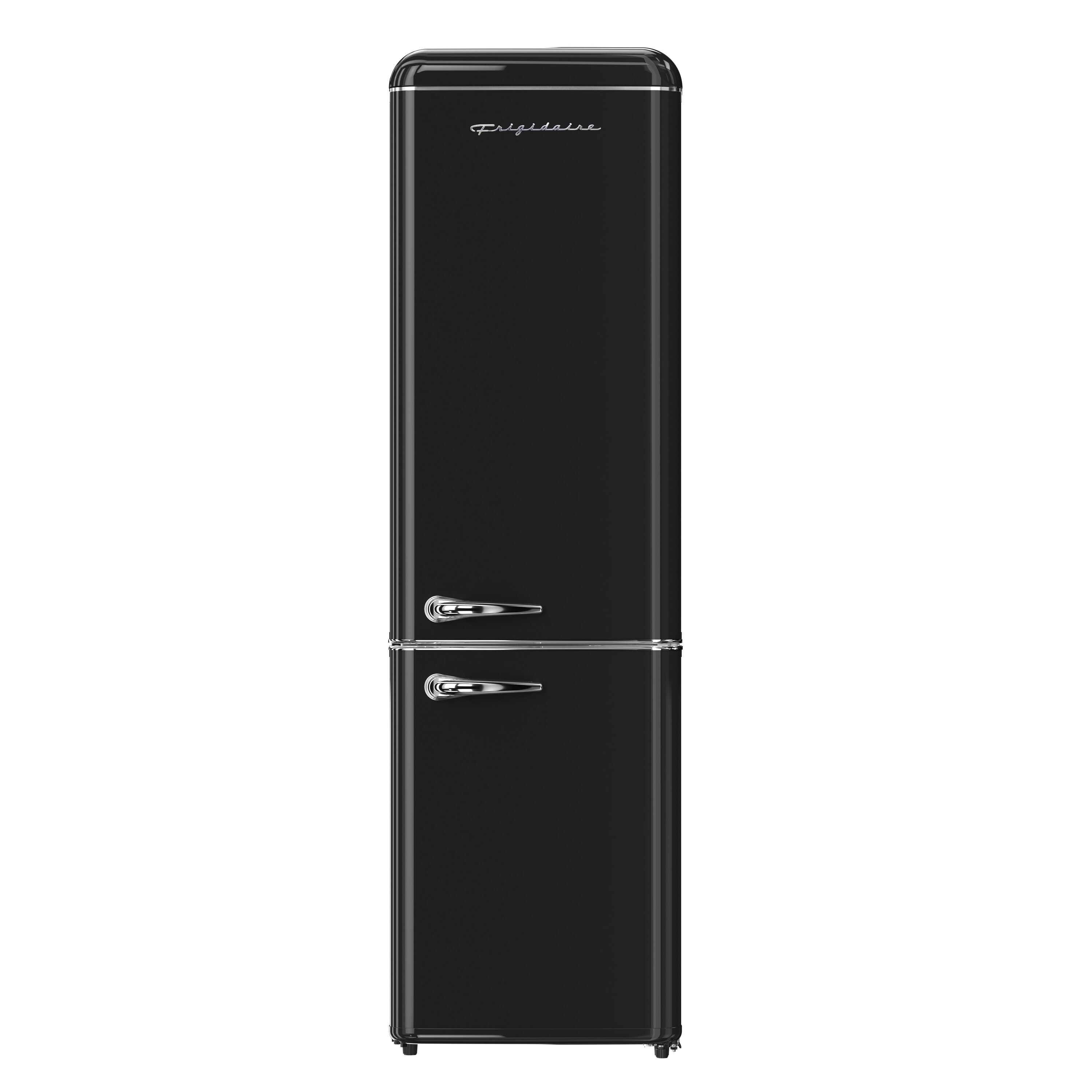 Frigidaire EFR941-BLACK 9.2-cu ft Standard-Depth 24-in Wide Bottom-Freezer Refrigerator Black )