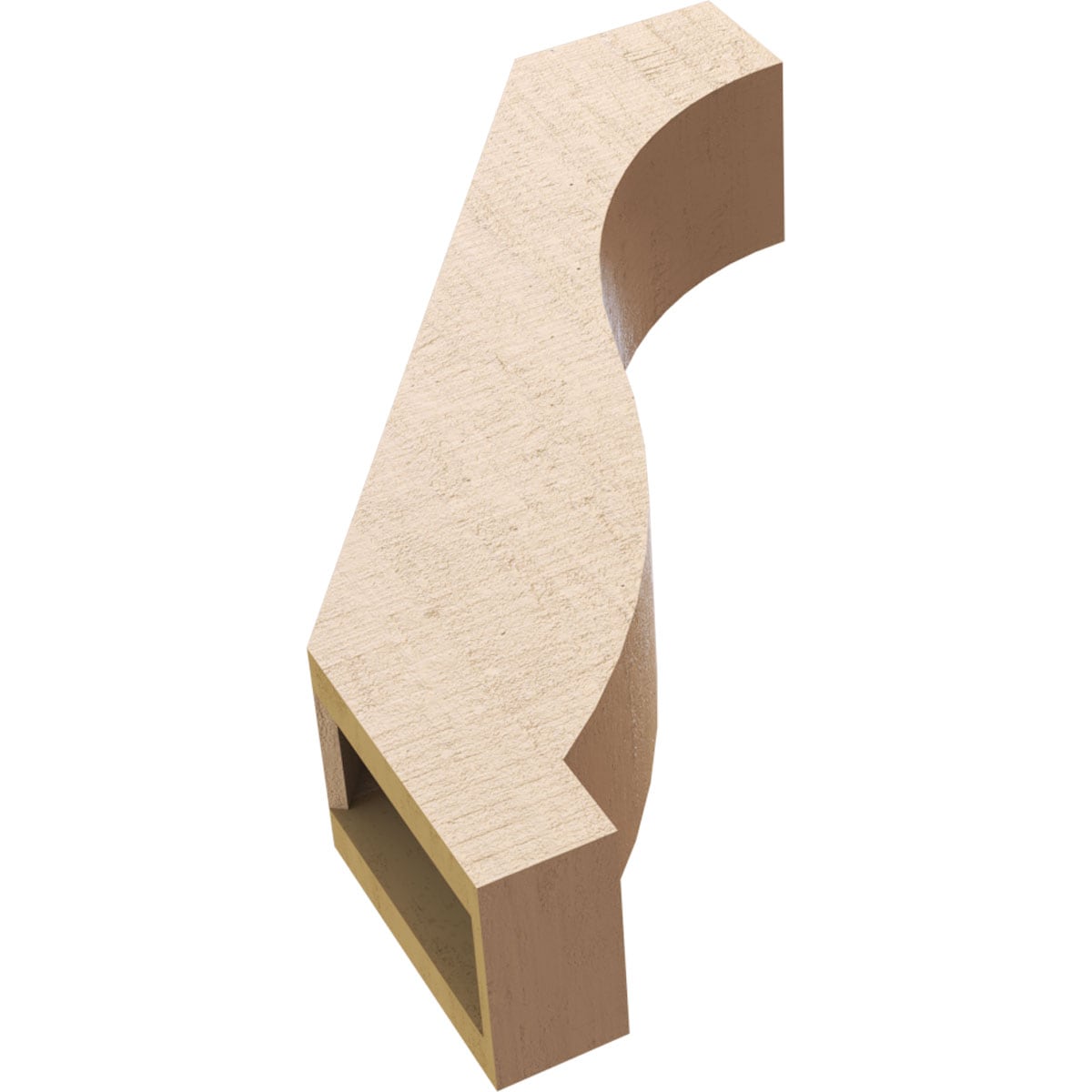 Ekena Millwork BRCUR05X18X24BKRRCPR braces - View #7