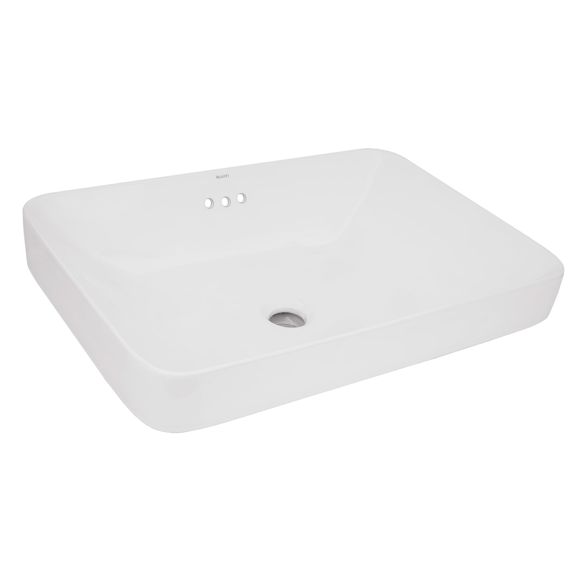Ruvati RVB0824WH Bath-Sink - View #2