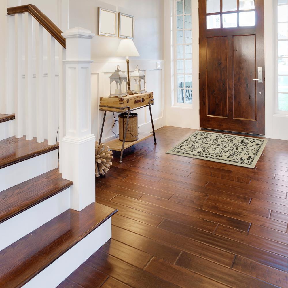 Mohawk Home Estelle 2 X 4 Oyster Indoor Geometric Farmhouse/Cottage