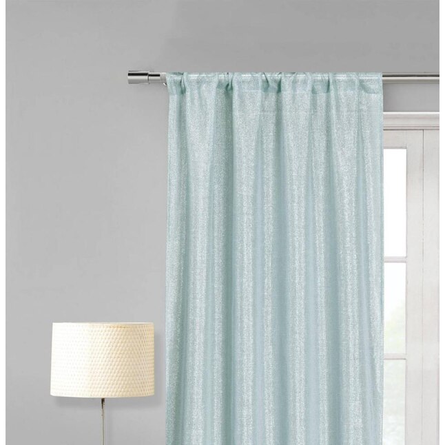 Duck River Textile 96 In Spa Blue, Intelligent Design Zara Shower Curtains