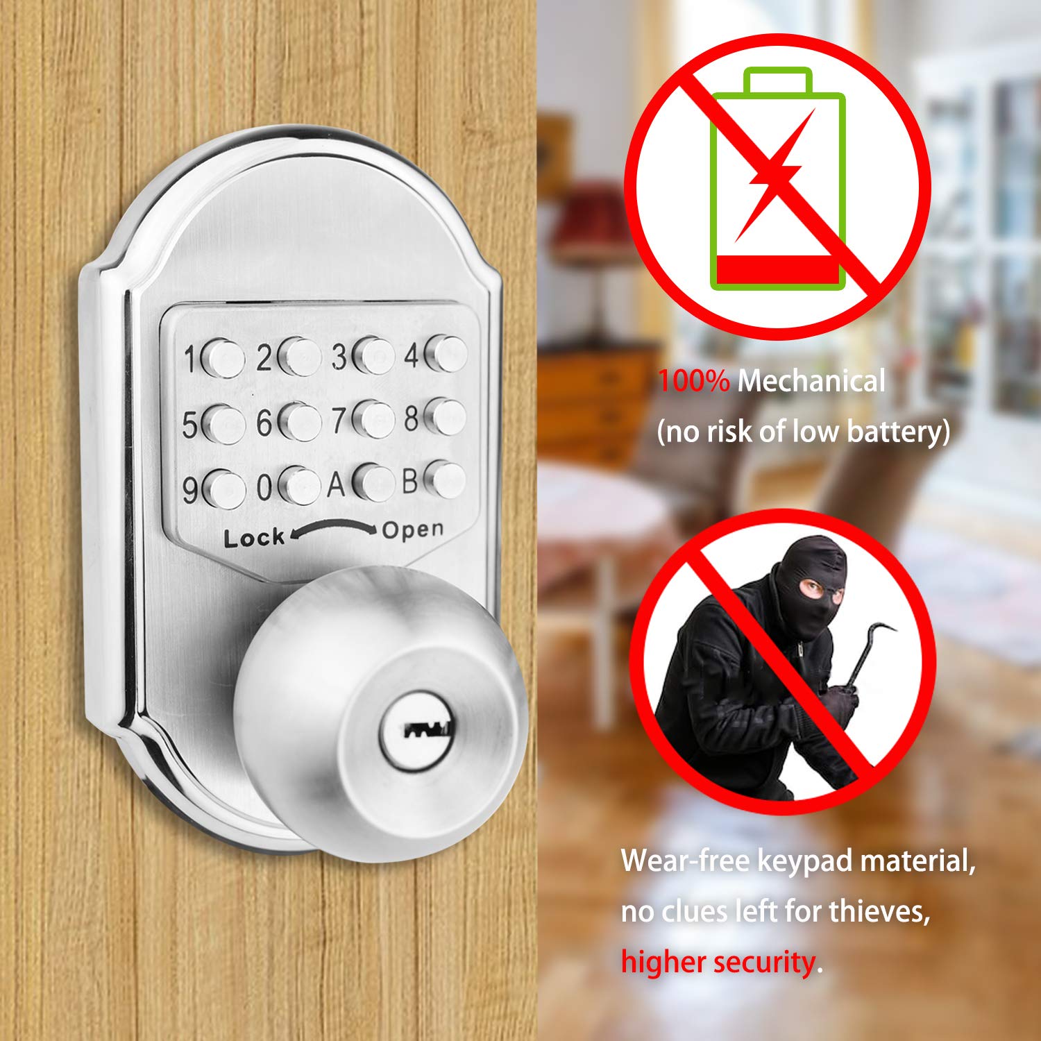 AOIZGMY LAZ0828Z0426 Electronic-Door-Locks - View #6
