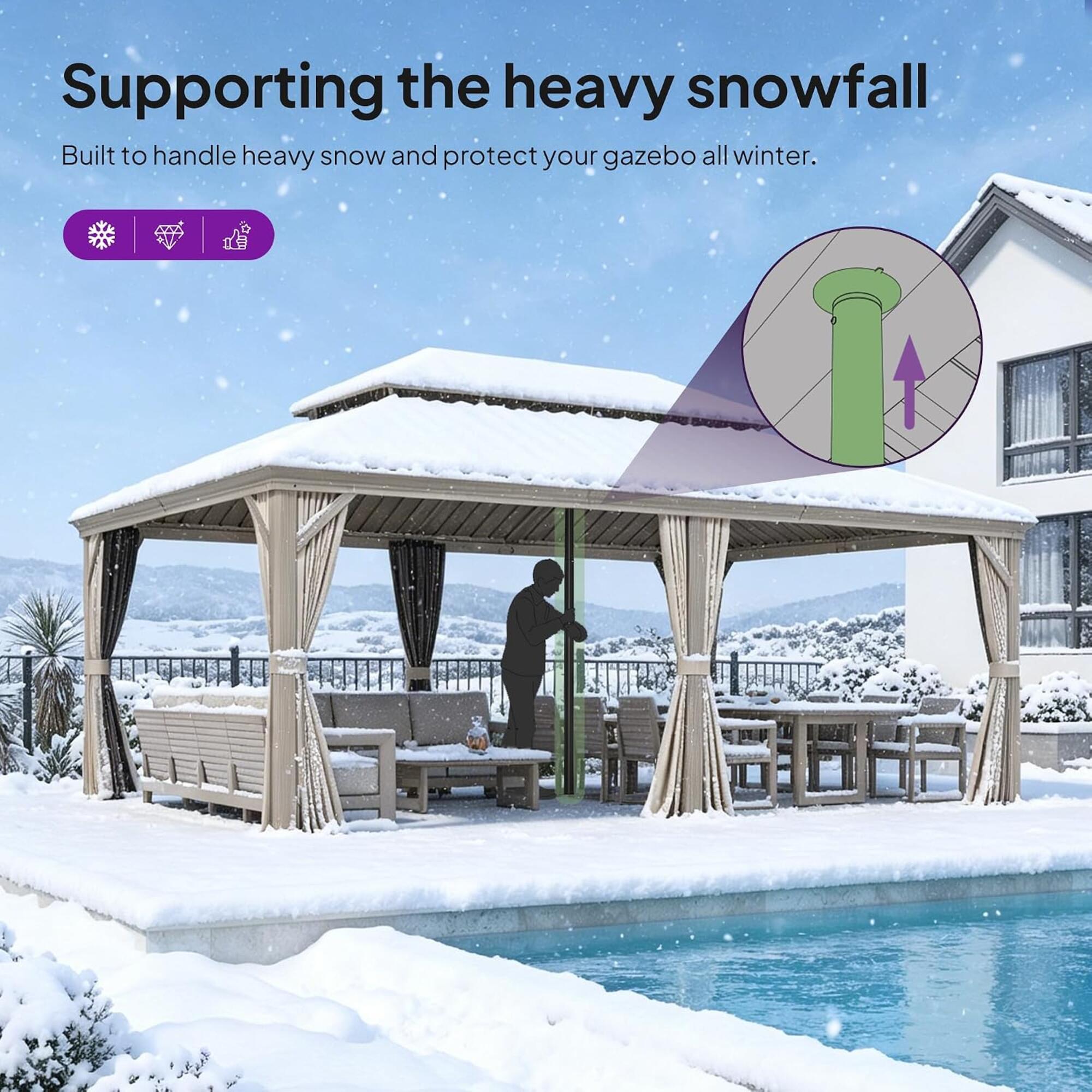 PURPLE LEAF LSG-SP Gazebo-Parts-Accessories - View #2
