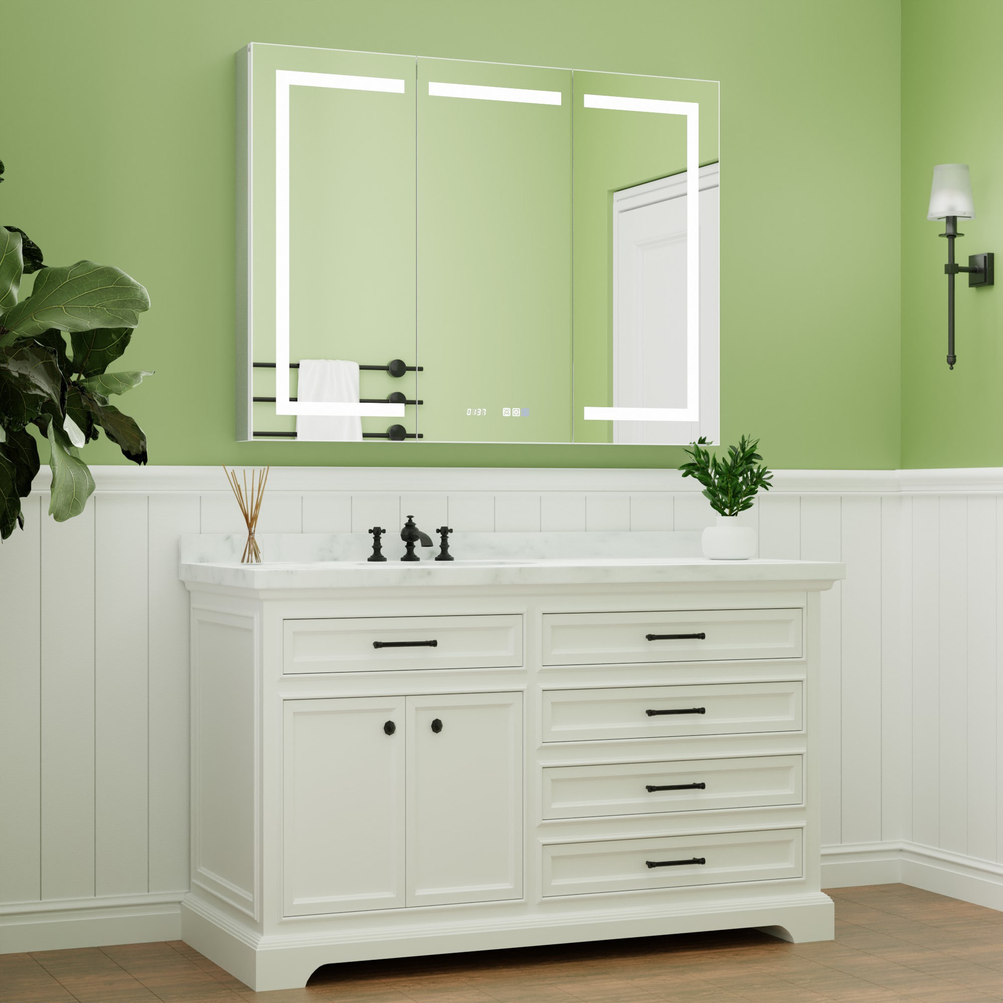ExBrite 2026V3LV3R1226WD Bathroom-Medicine-Cabinets - View #12