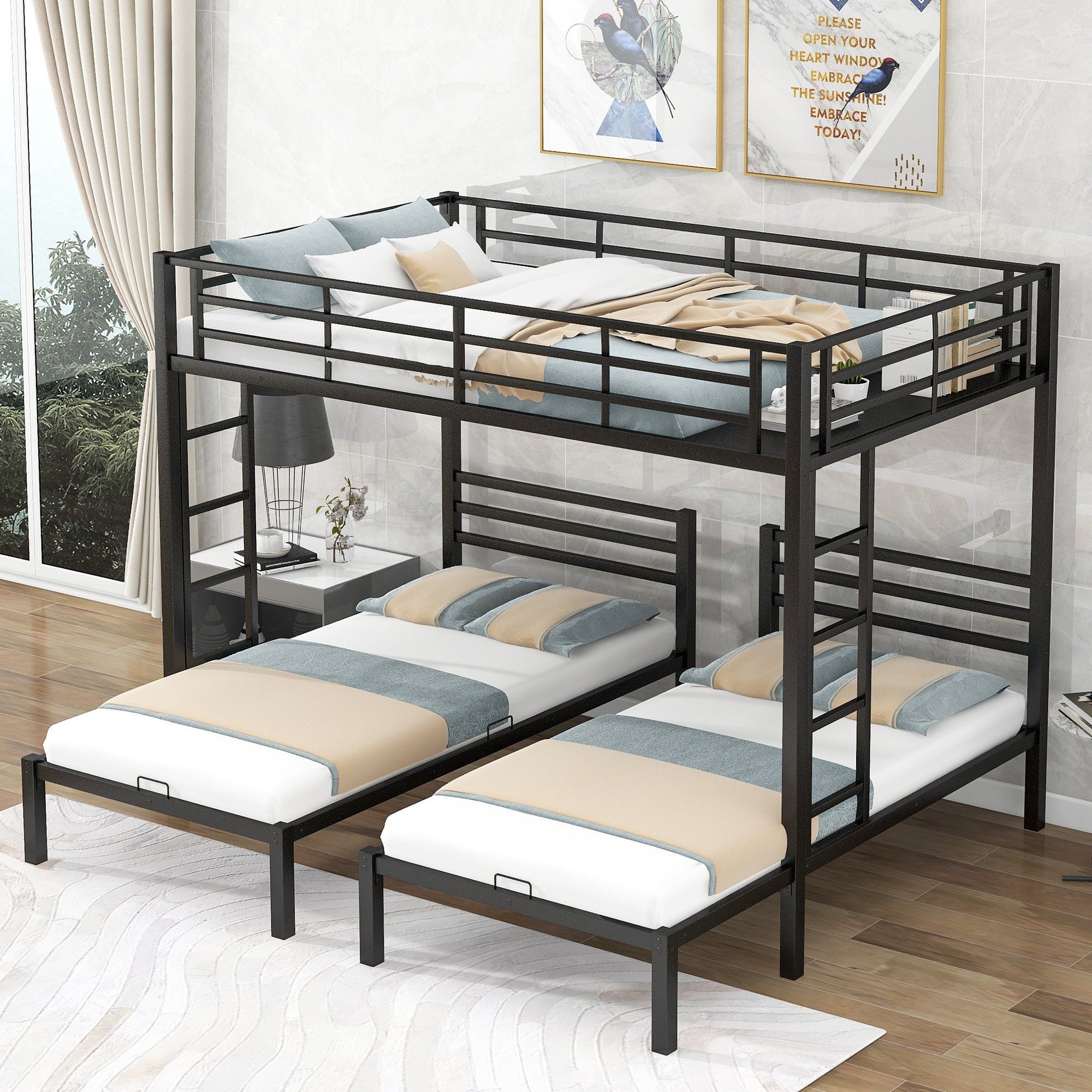 Yiekholo LL-W-0052AAB Bunk-Beds - View #3